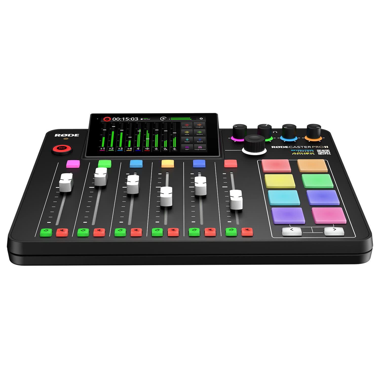 Εικόνα 2 του RODE Κονσόλα Rodecaster Pro II Podcasting
