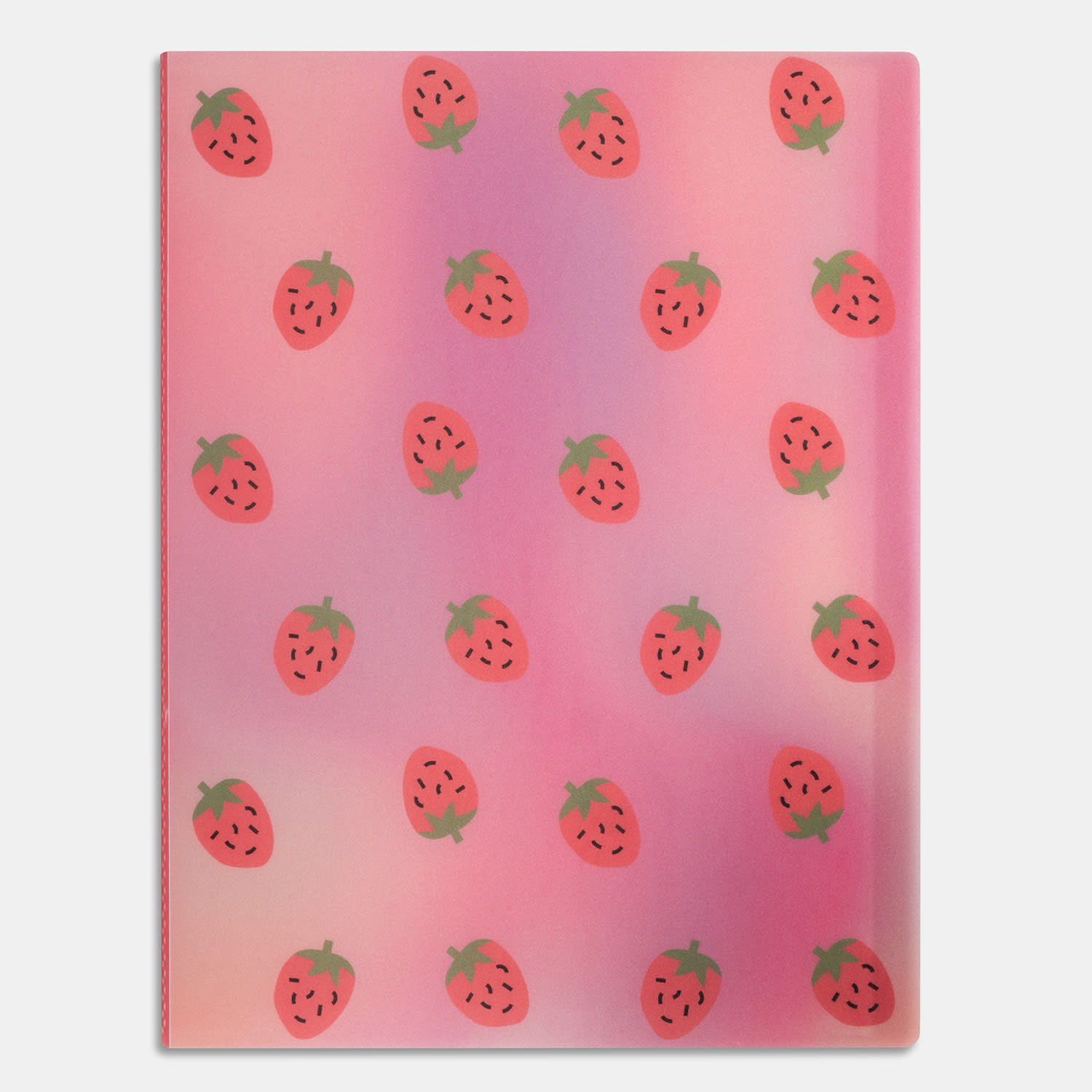 Goomby Ντοσιέ με 20 Διαφανείς Θήκες Strawberries