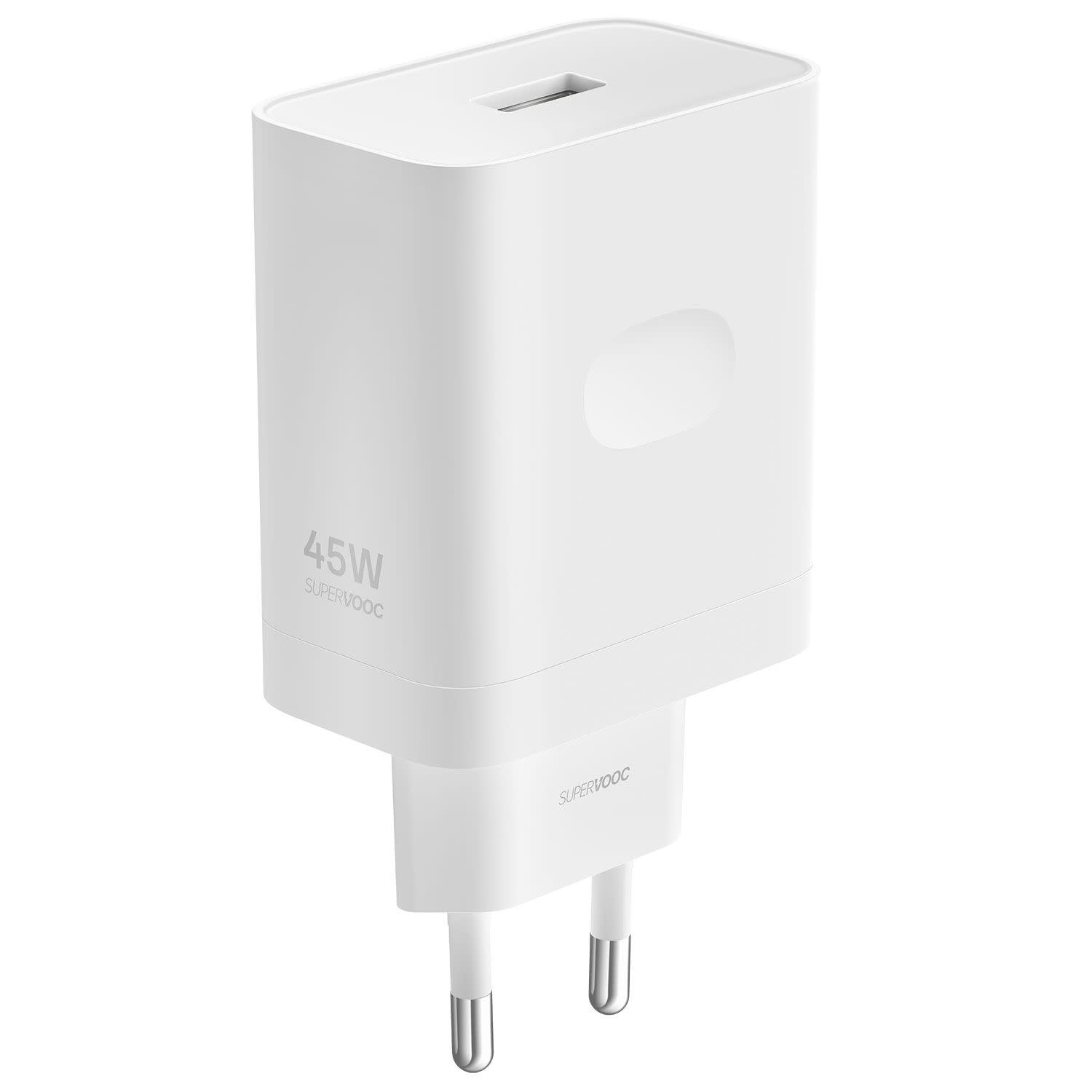 OPPO Φορτιστής PD 1 Θέσης 45W Λευκό