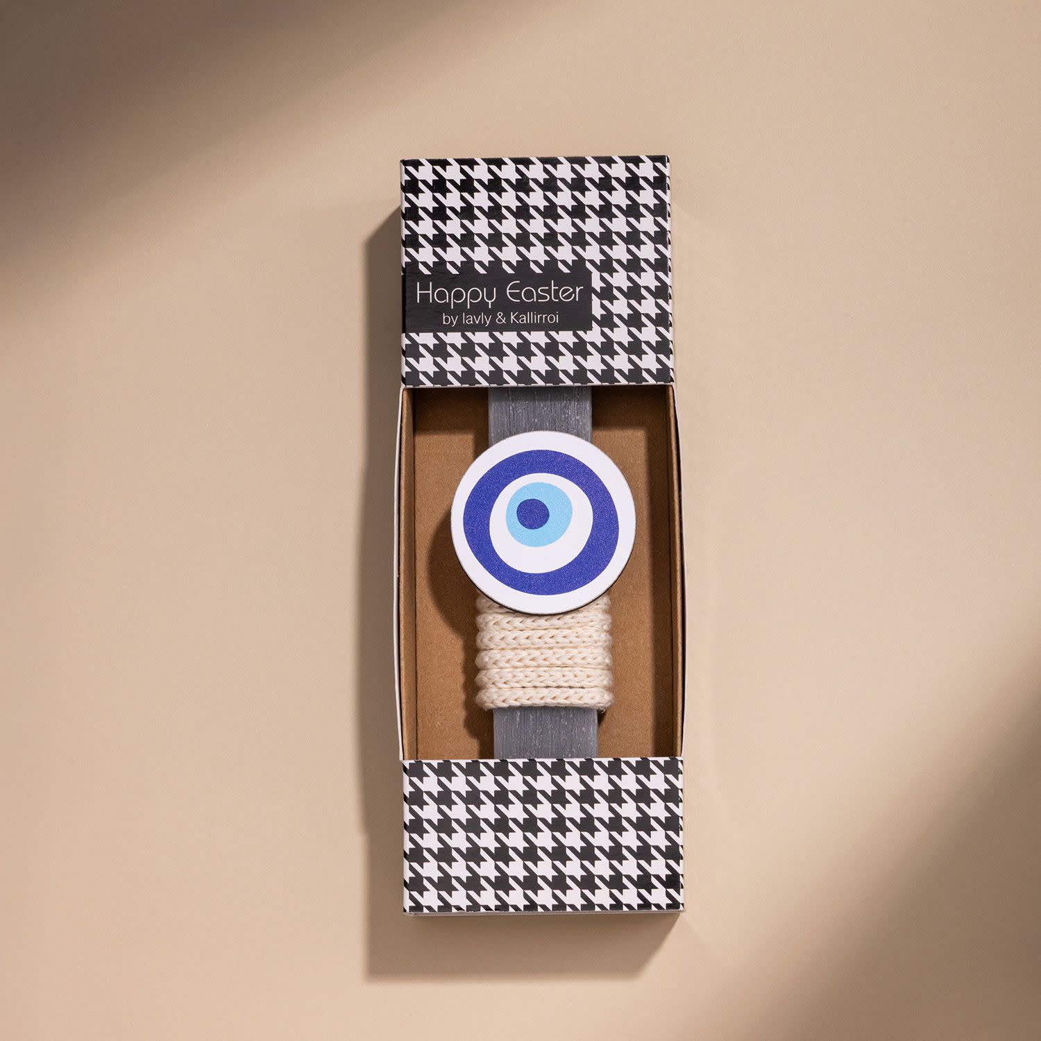 Εικόνα 3 του Λαμπάδα Μάτι Ξύλινο Μπλε