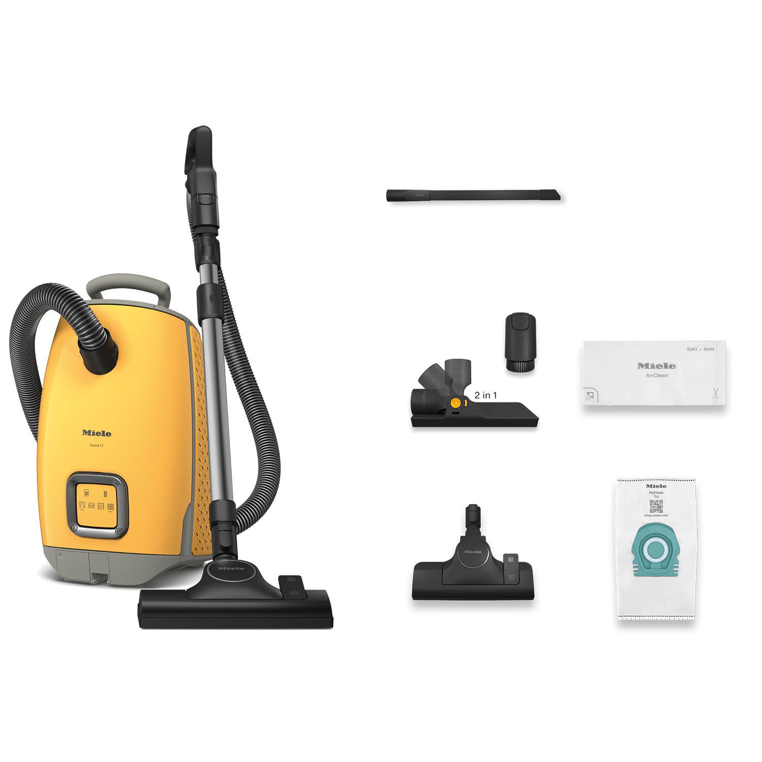 Κάνε κλικ για να δεις την εικόνα 2 του Miele Σκούπα Με Σακούλα Guard L1 Flex Yellow