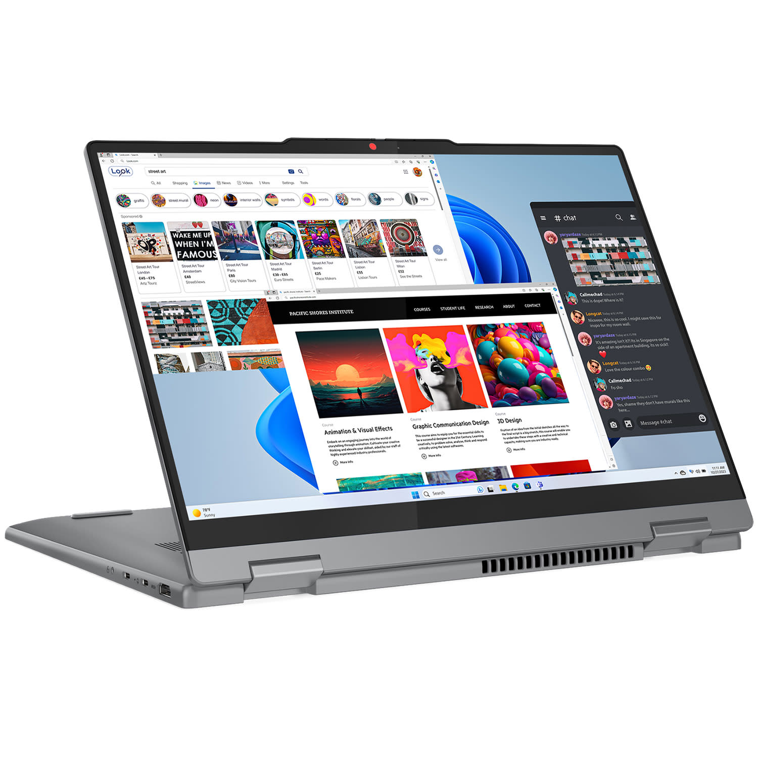Εικόνα 4 του Lenovo IdeaPad 5 2 in 1 Laptop 14" OLED (Ryzen 7 8845HS/16 GB/1 TB/AMD Radeon™ 780M/Windows 11 Home)