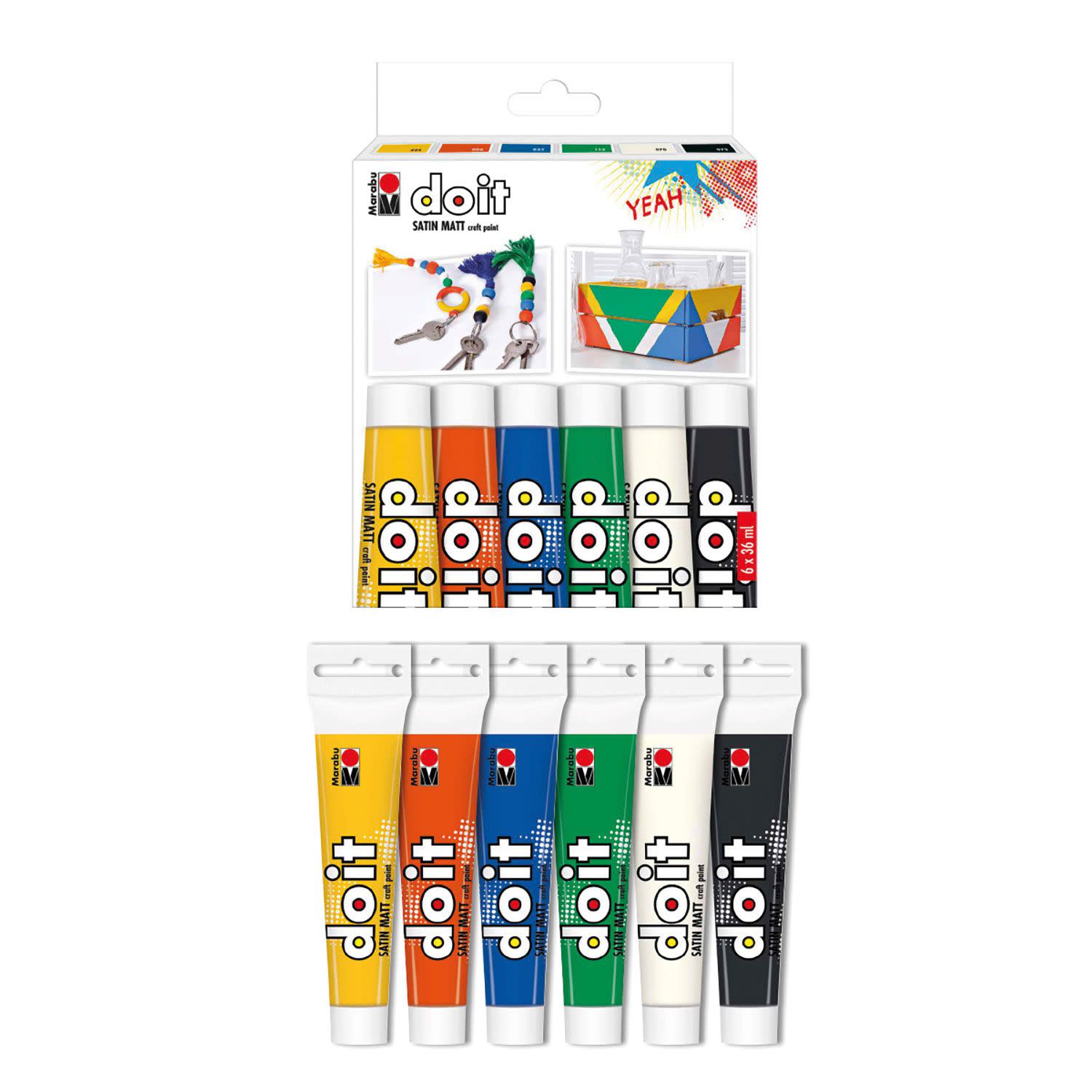 Εικόνα 2 του Marabu Ακρυλικά Χρώματα 6x36ml