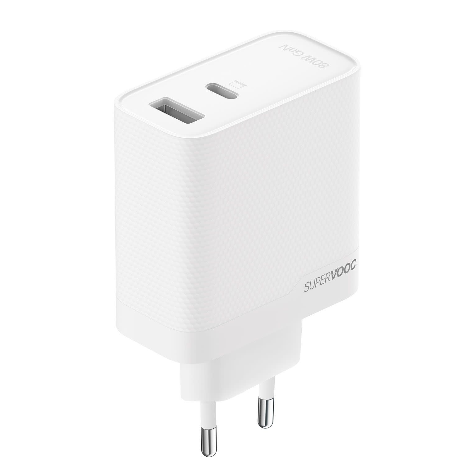Εικόνα 1 του OPPO Φορτιστής GaN 2 Θέσεων 80W Λευκό