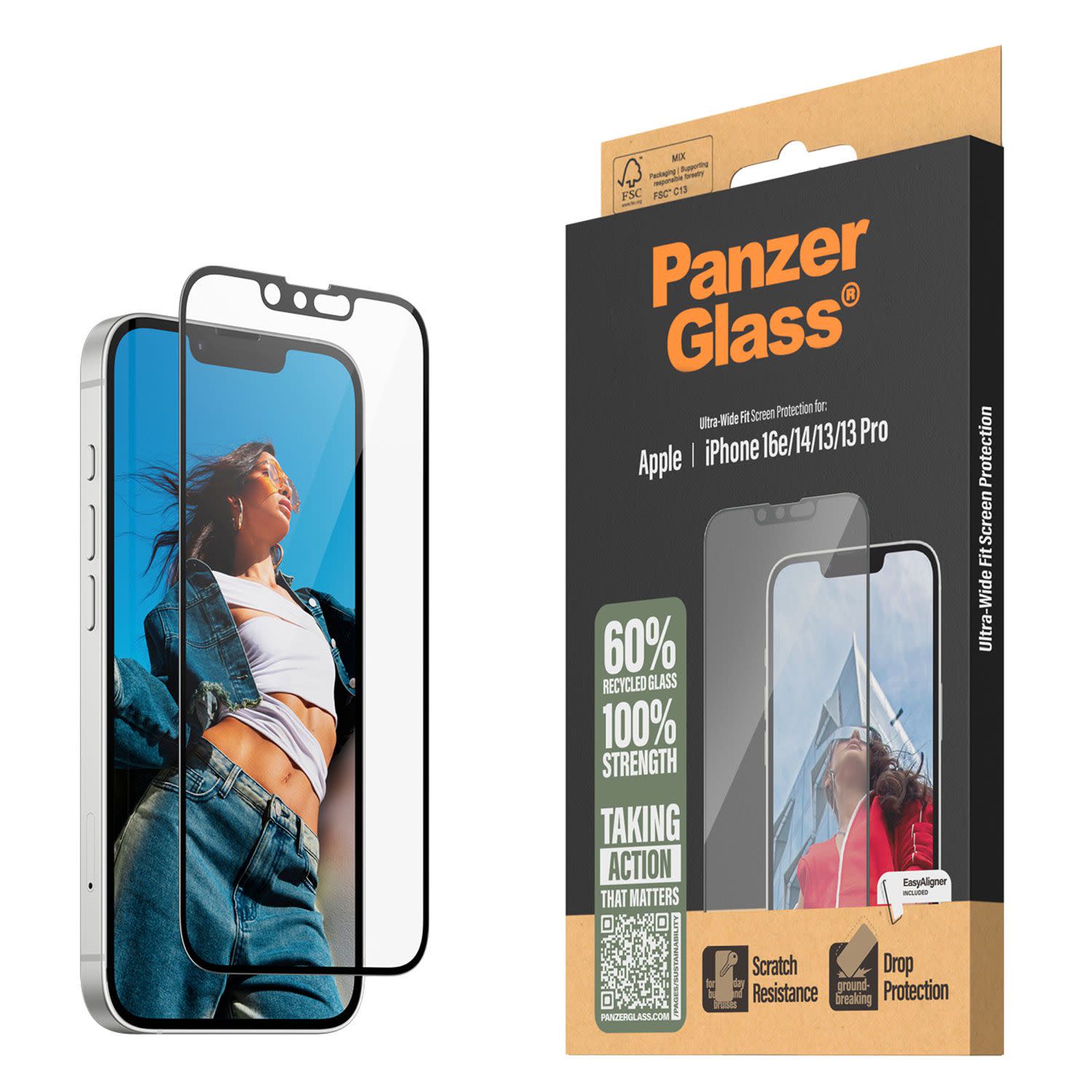 Εικόνα 4 του PanzerGlass iPhone 16e/14/13/13 Pro