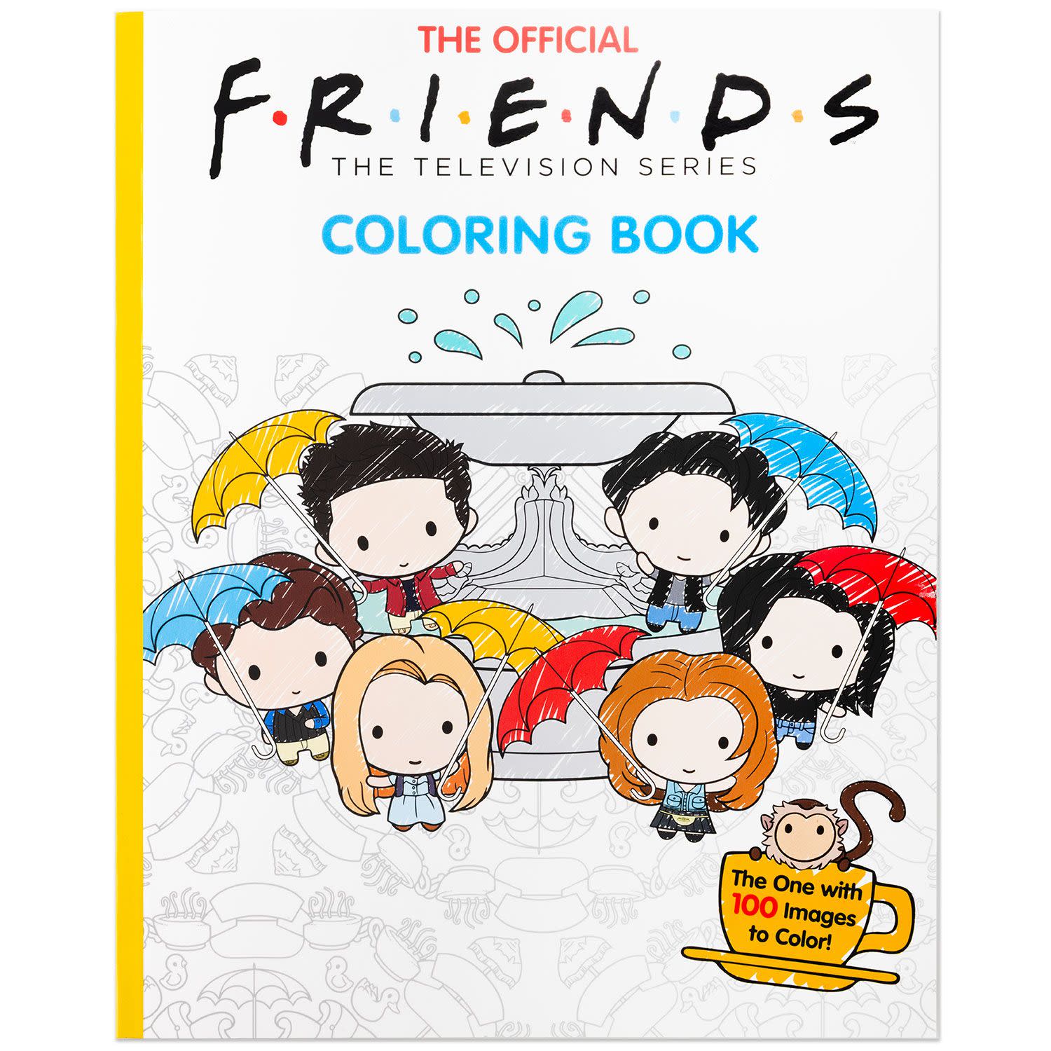 Βιβλίο Ζωγραφικής Friends - The One with 100 images to color!