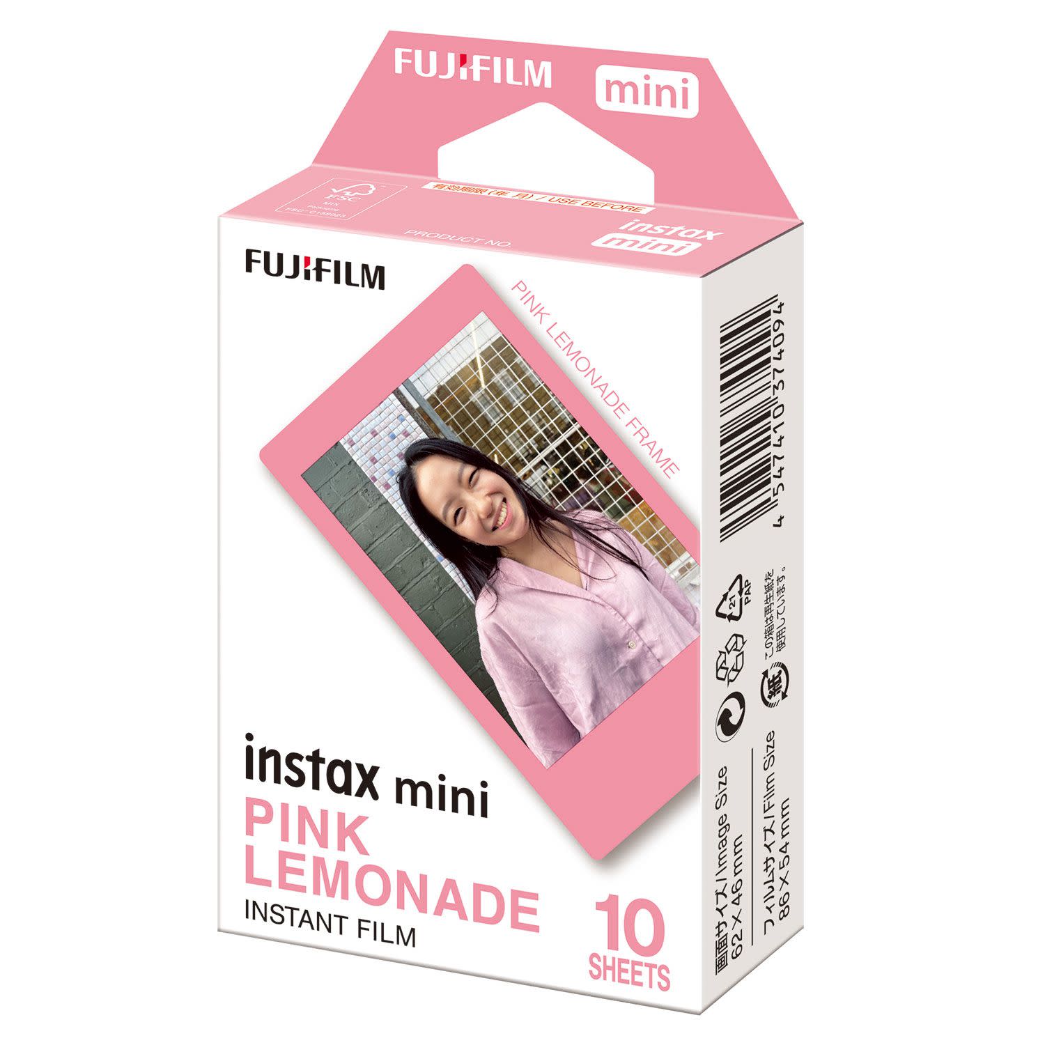 Εικόνα 2 του Fujifilm Instax Film Mini Pink Lemonade WW 1(1X10 SH)