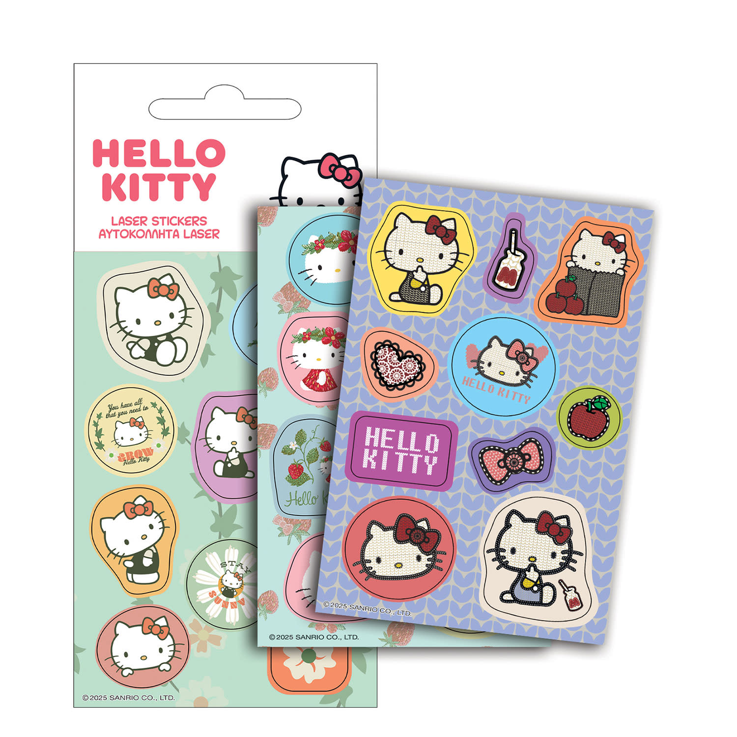 Εικόνα 1 του Gim Αυτοκόλλητα Laser Hello Kitty 1 Φύλλο