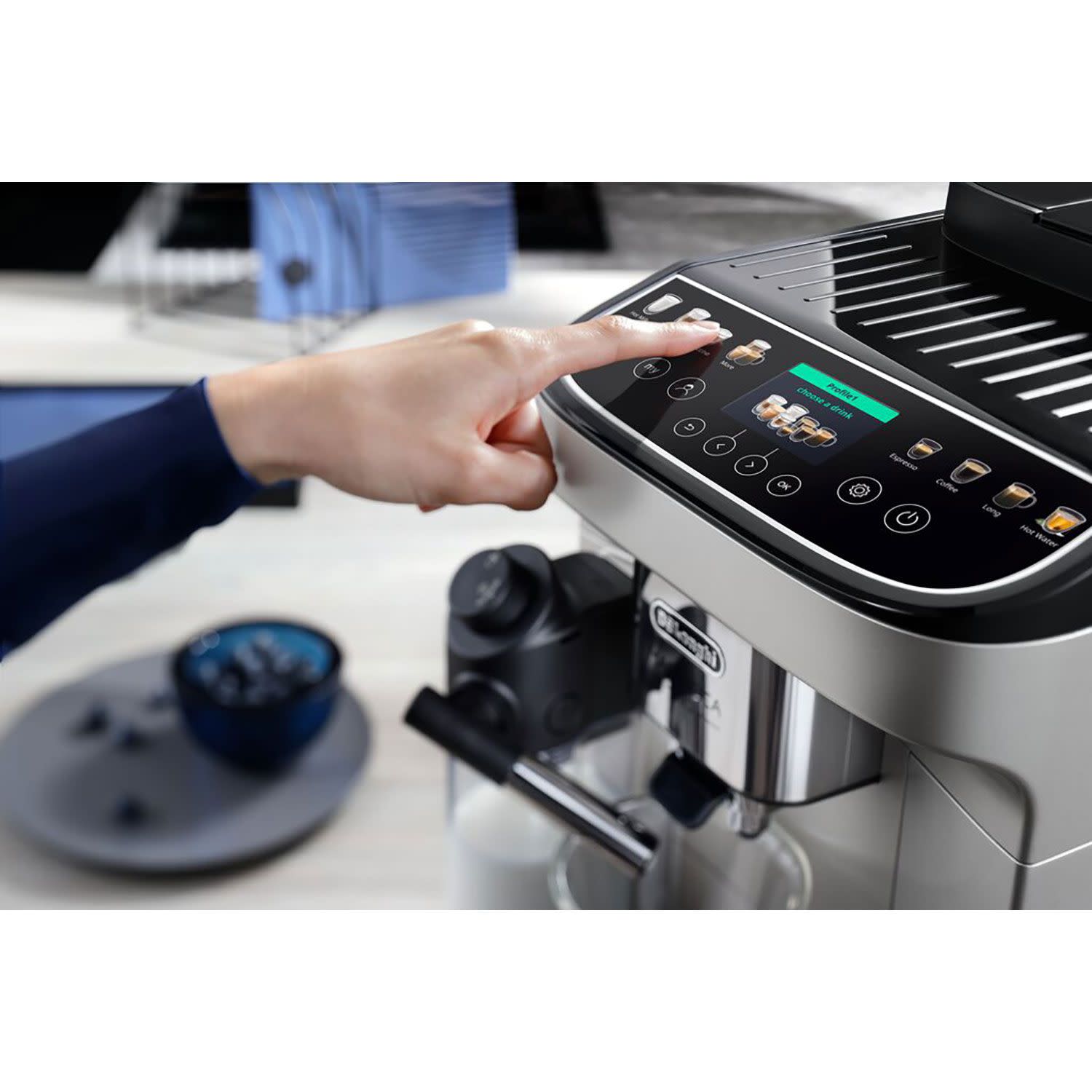 Εικόνα 2 του Delonghi Καφετιέρα Espresso Αυτόματη ECAM310.80.SB Magnifica Evo Milk