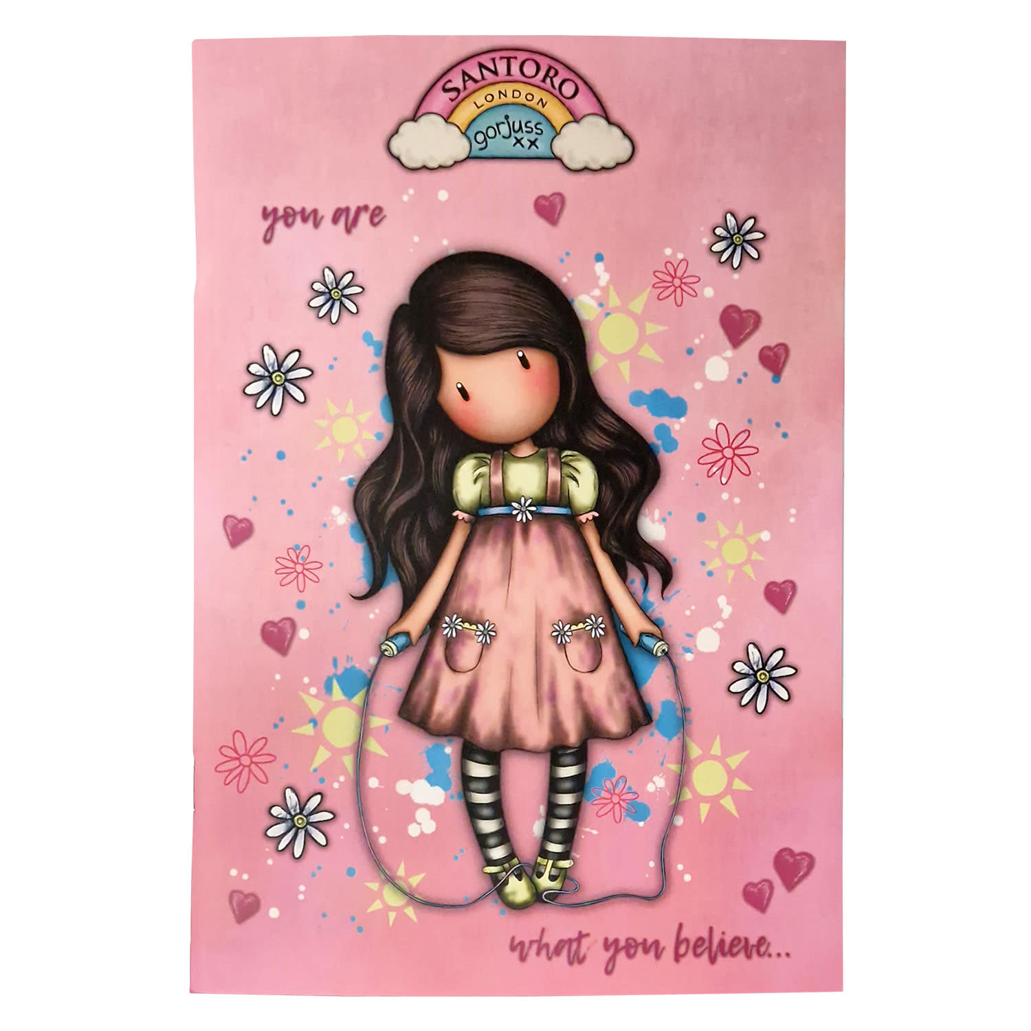 Εικόνα 1 του Graffiti Τετράδιο Ριγέ 17x25 Gorjuss 40 Φύλλων