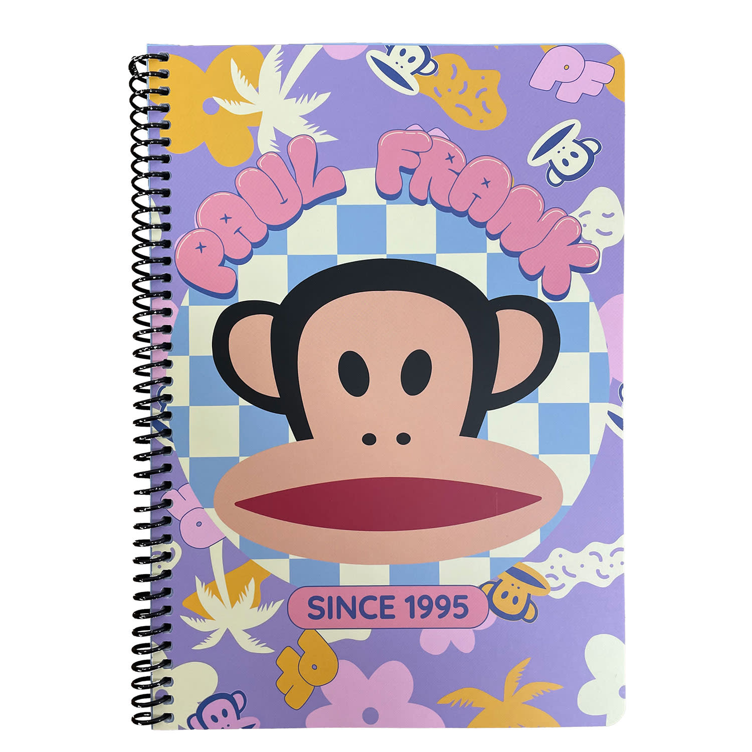 Εικόνα 1 του Bmu Τετράδιο Σπιράλ 17x25 2 Θεμάτων Paul Frank 1995-Logo Girl 70 Φύλλα