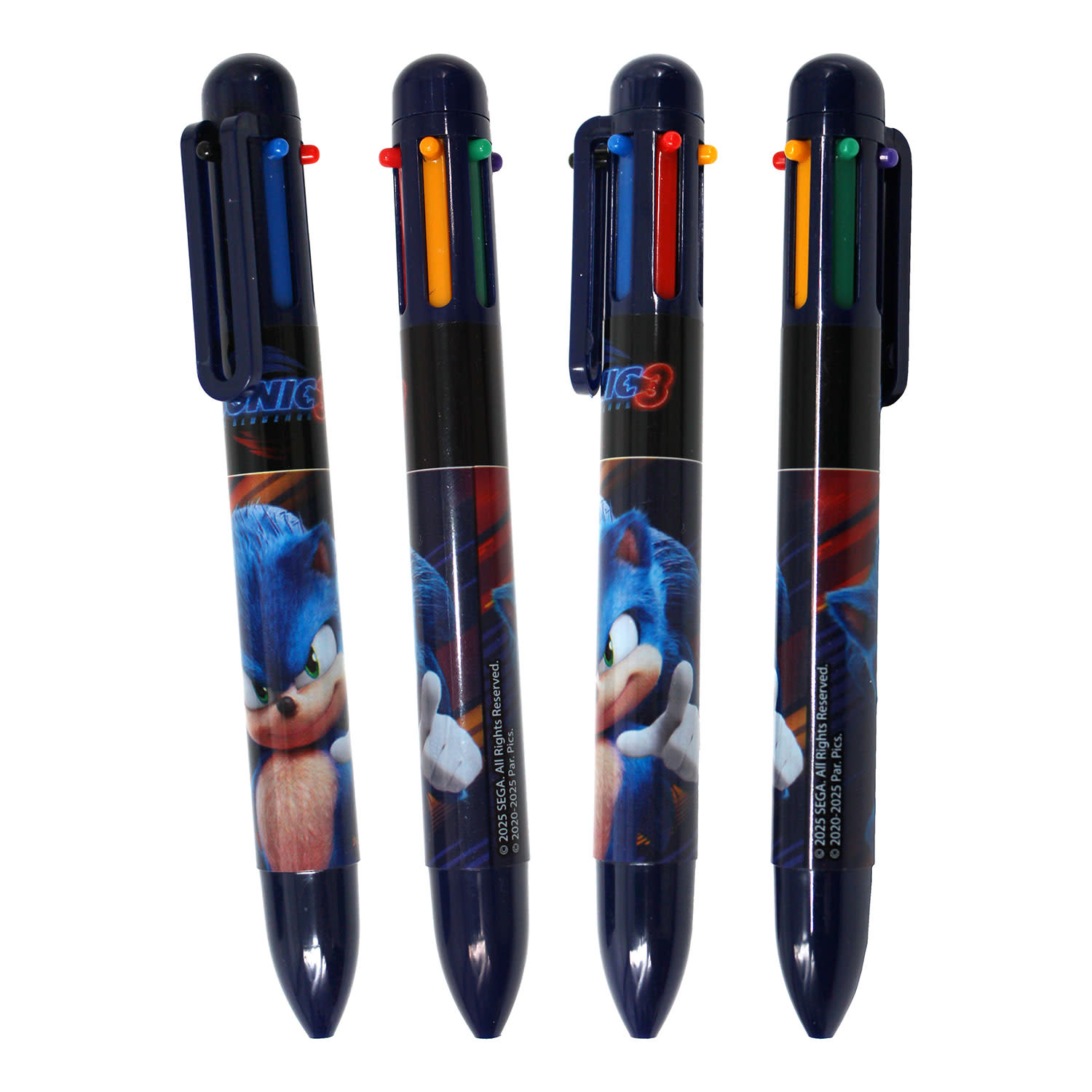 Εικόνα 1 του Gim Στυλό Διαρκείας Sonic 3 The Hedgehog με 6 Χρώματα