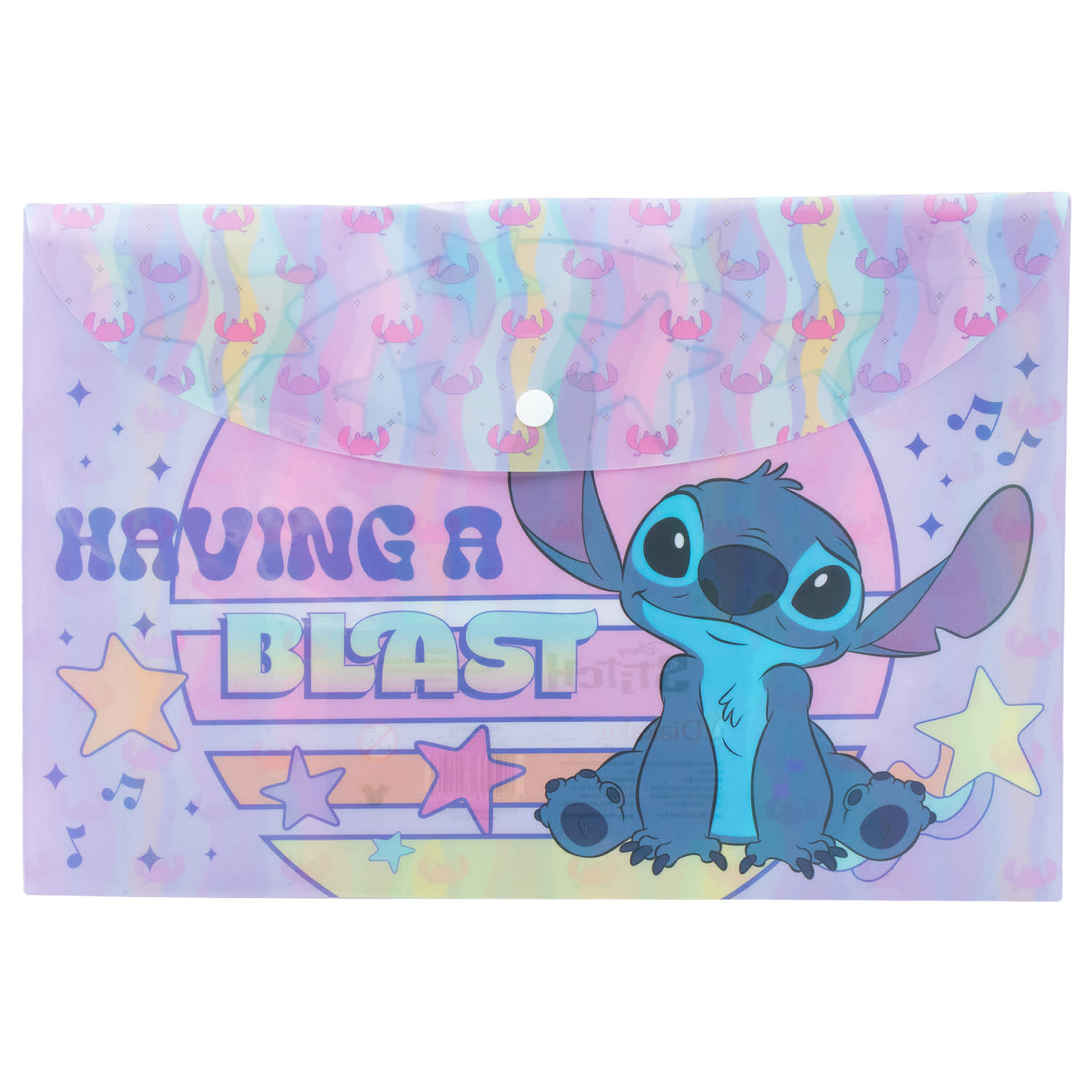 Κάνε κλικ για να δεις την εικόνα 1 του Must Team Φάκελος Με Κουμπί Α4 Lilo & Stitch