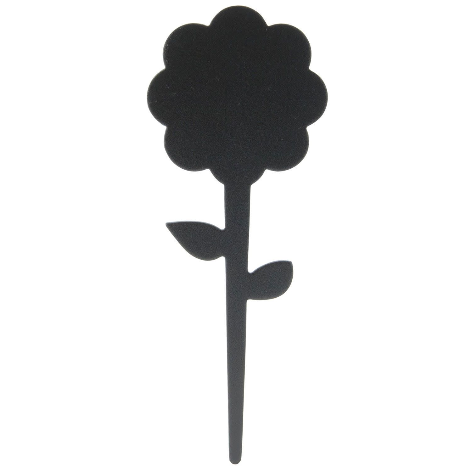 Securit Ετικέτες Μαυροπίνακα Λουλούδι 18X7X0,1cm