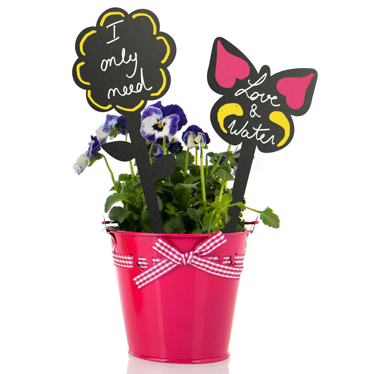 Κάνε κλικ για να δεις την εικόνα 9 του Securit Ετικέτες Μαυροπίνακα Λουλούδι 18X7X0,1cm