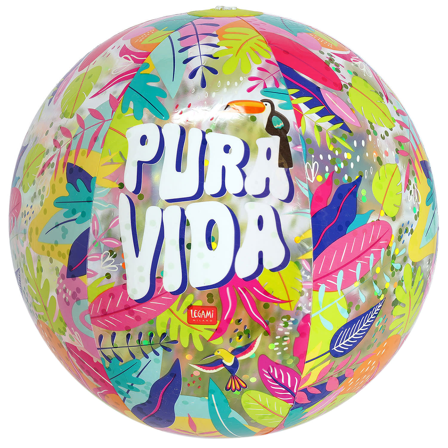 Κάνε κλικ για να δεις την εικόνα 1 του Legami Glitter Μπάλα Παραλίας Pura Vida