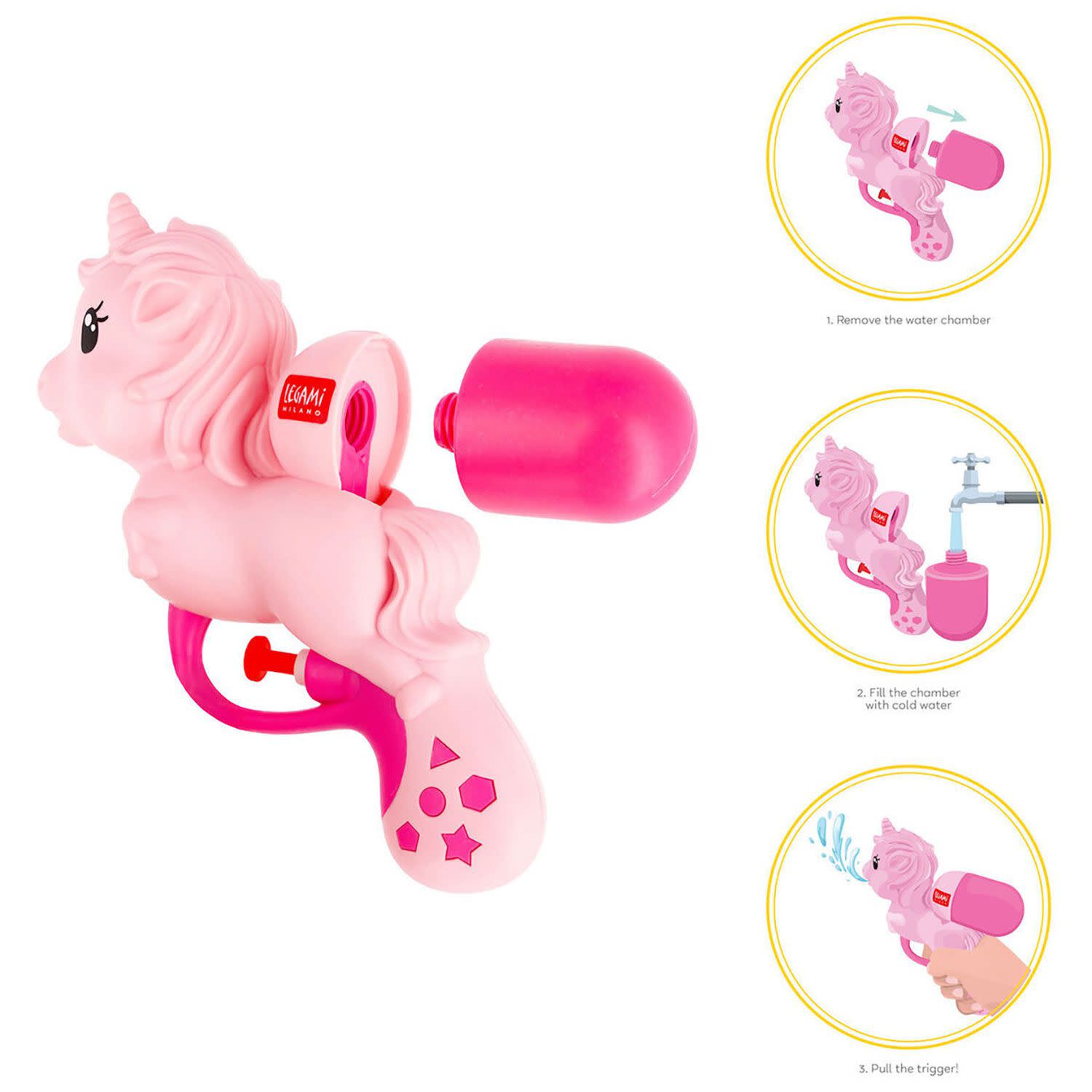 Εικόνα 4 του Legami Νεροπίστολο Unicorn