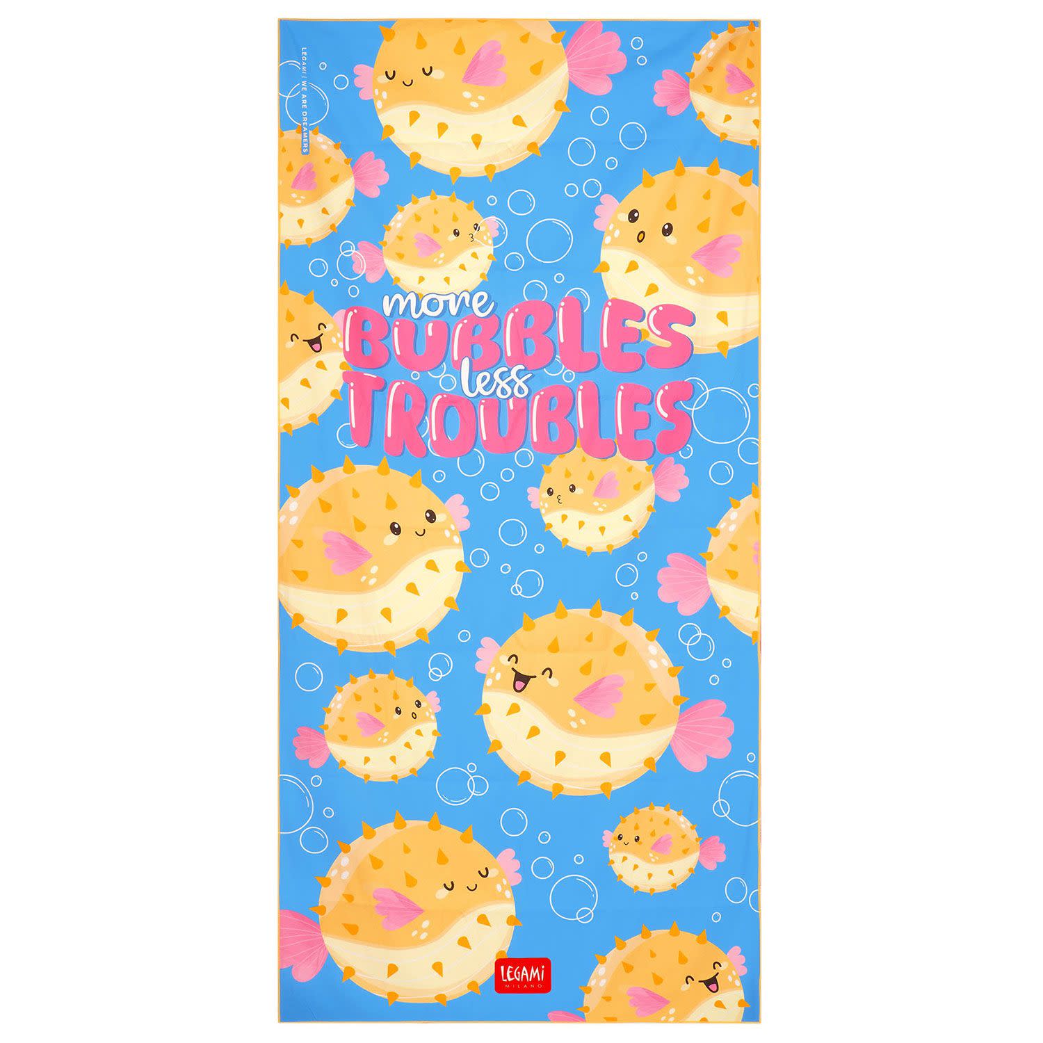 Κάνε κλικ για να δεις την εικόνα 2 του Legami Πετσέτα Θαλάσσης Pufferfish