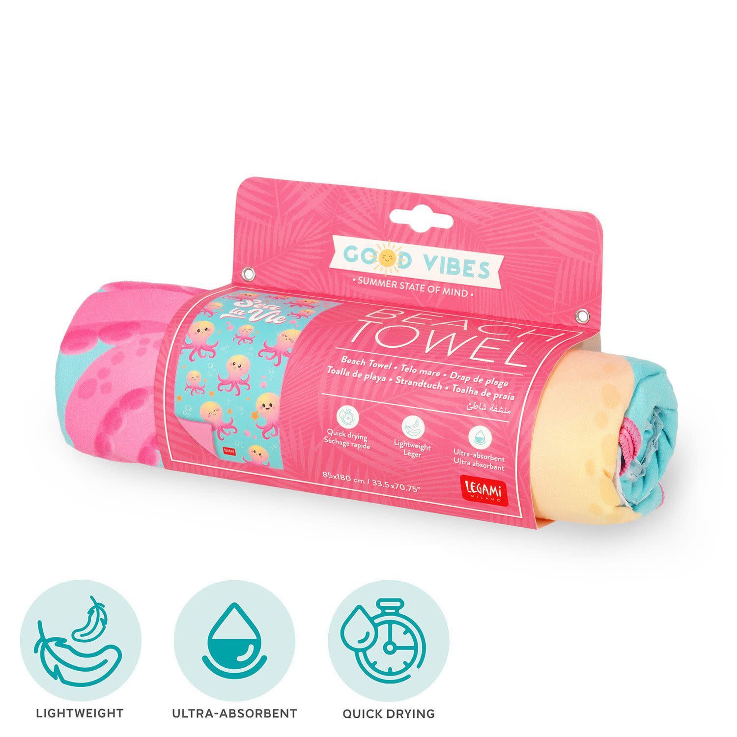 Εικόνα 4 του Legami Πετσέτα Θαλάσσης Octopus