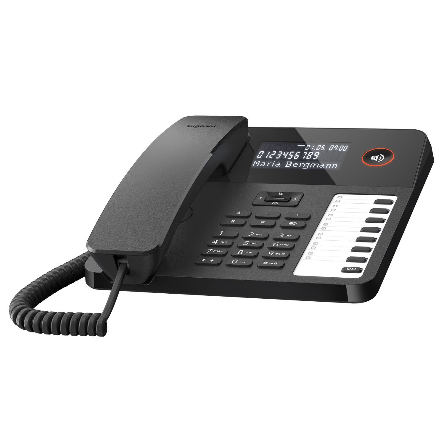 Εικόνα 3 του Ενσύρματο Gigaset DESK 600 Μαύρο