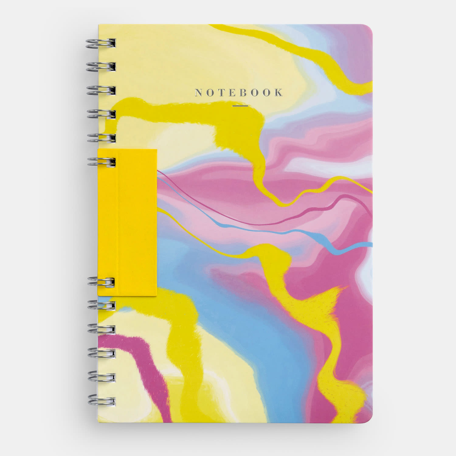 Sentio Σημειωματάριο Σπιράλ με Μαλακό Εξώφυλλο Α5 Ριγέ 80φ Tie Dye