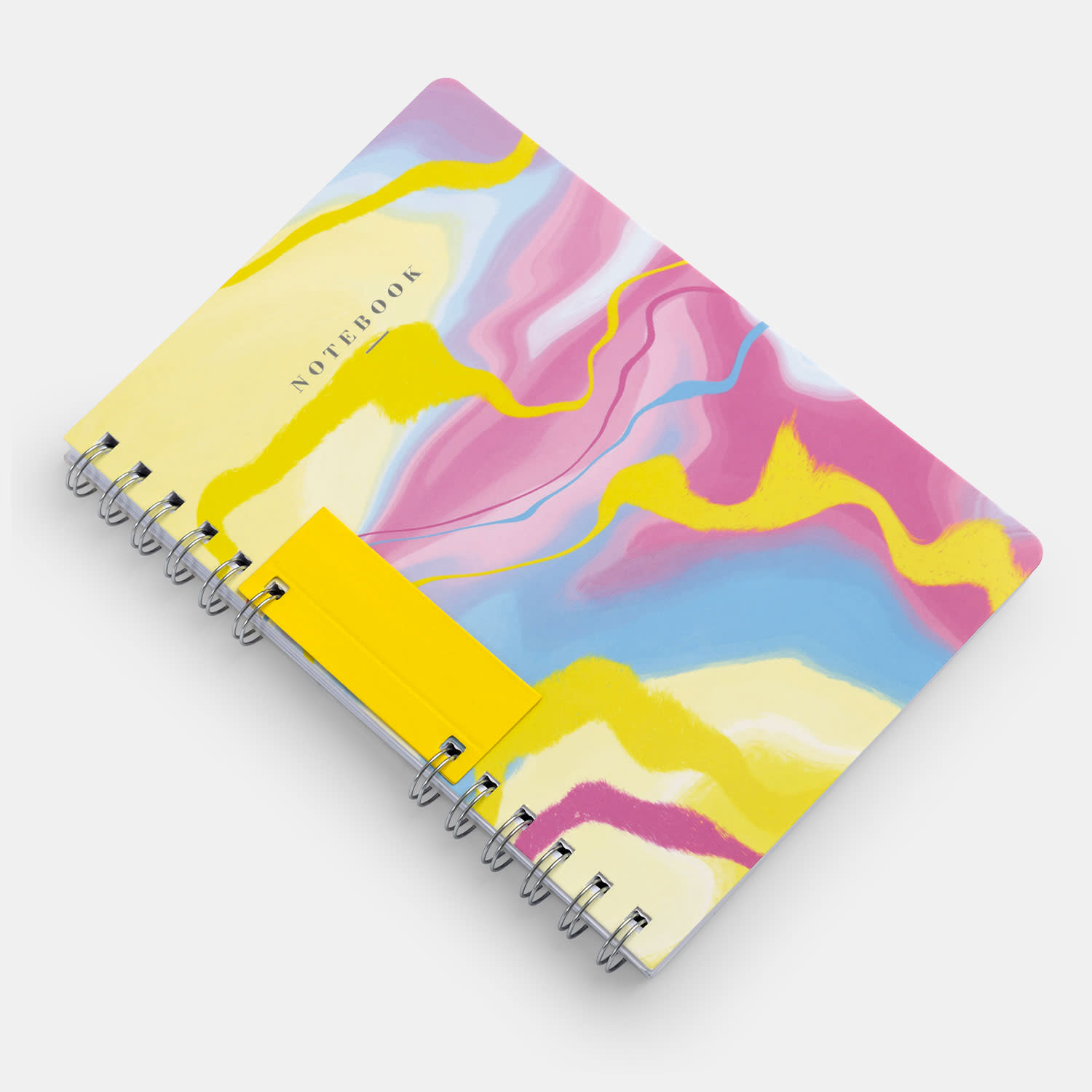Εικόνα 3 του Sentio Σημειωματάριο Σπιράλ με Μαλακό Εξώφυλλο Α5 Ριγέ 80φ Tie Dye