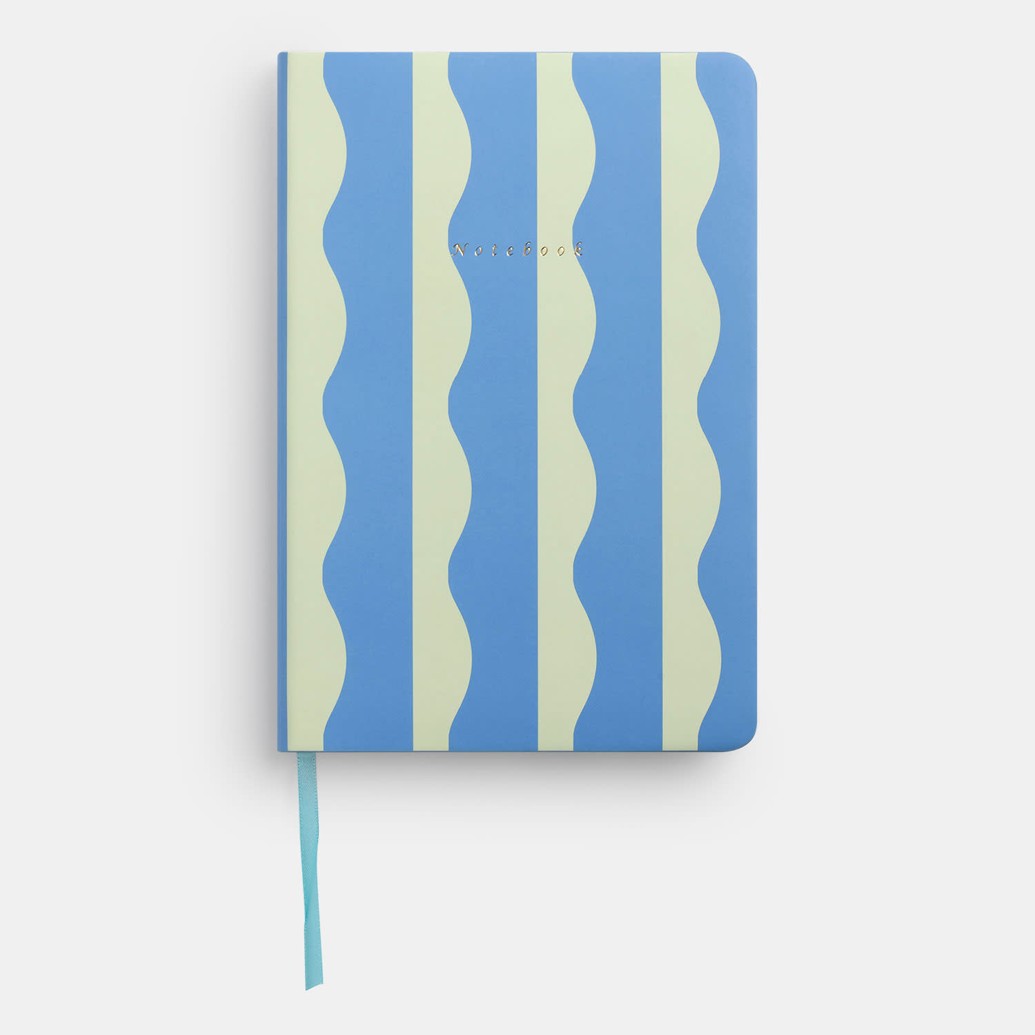 Sentio Σημειωματάριο Δετό με Εξώφυλλο Δερματίνη Α5 Ριγέ 120φ Waves