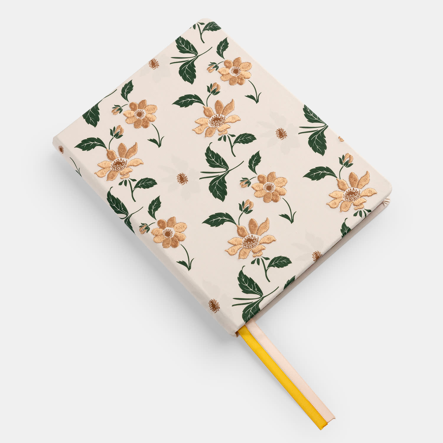 Εικόνα 3 του Sentio Σημειωματάριο Δετό με Υφασμάτινο Εξώφυλλο Α5 Ριγέ 112φ Sunflora