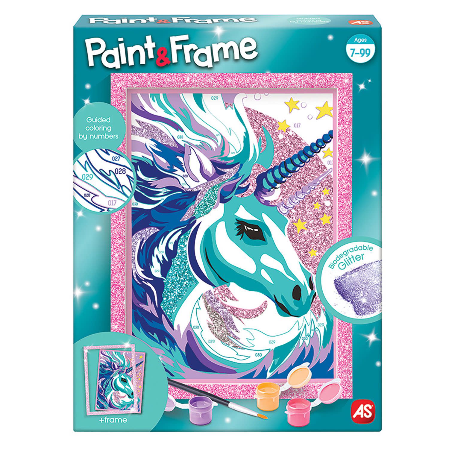 AS Paint & Frame Fairytale Unicorn