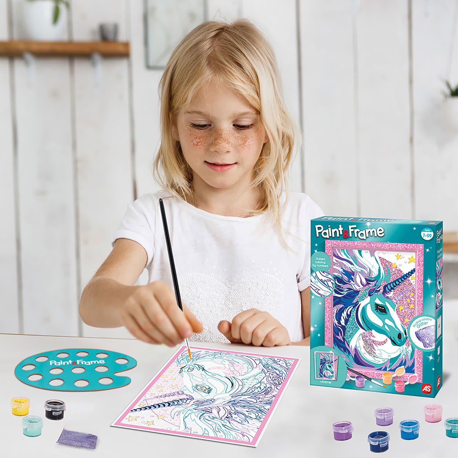 Εικόνα 5 του AS Paint & Frame Fairytale Unicorn