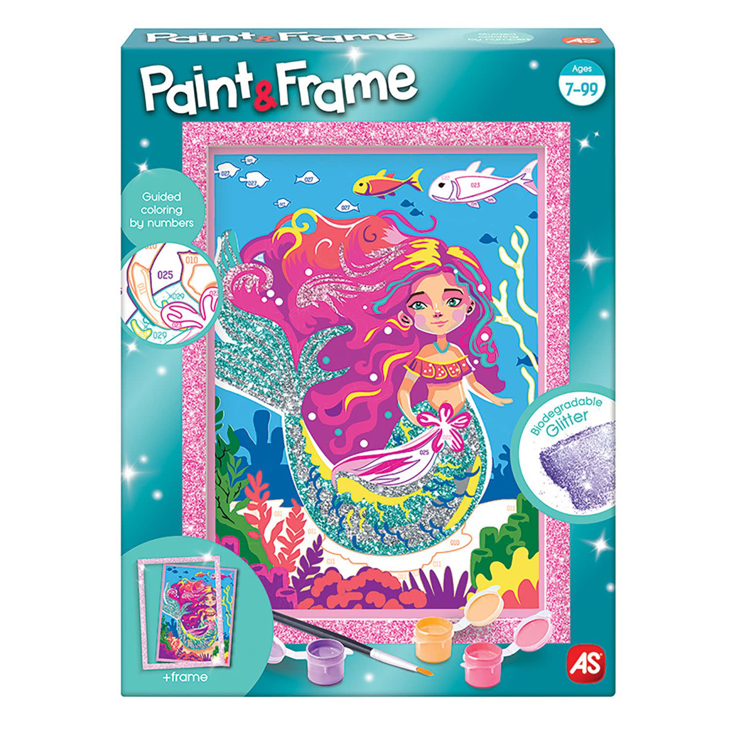 Εικόνα 1 του AS Paint & Frame Mythical Mermaid
