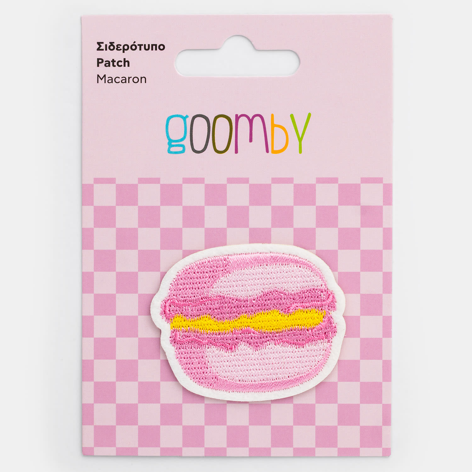 Goomby Σιδερότυπο Patch Macaron