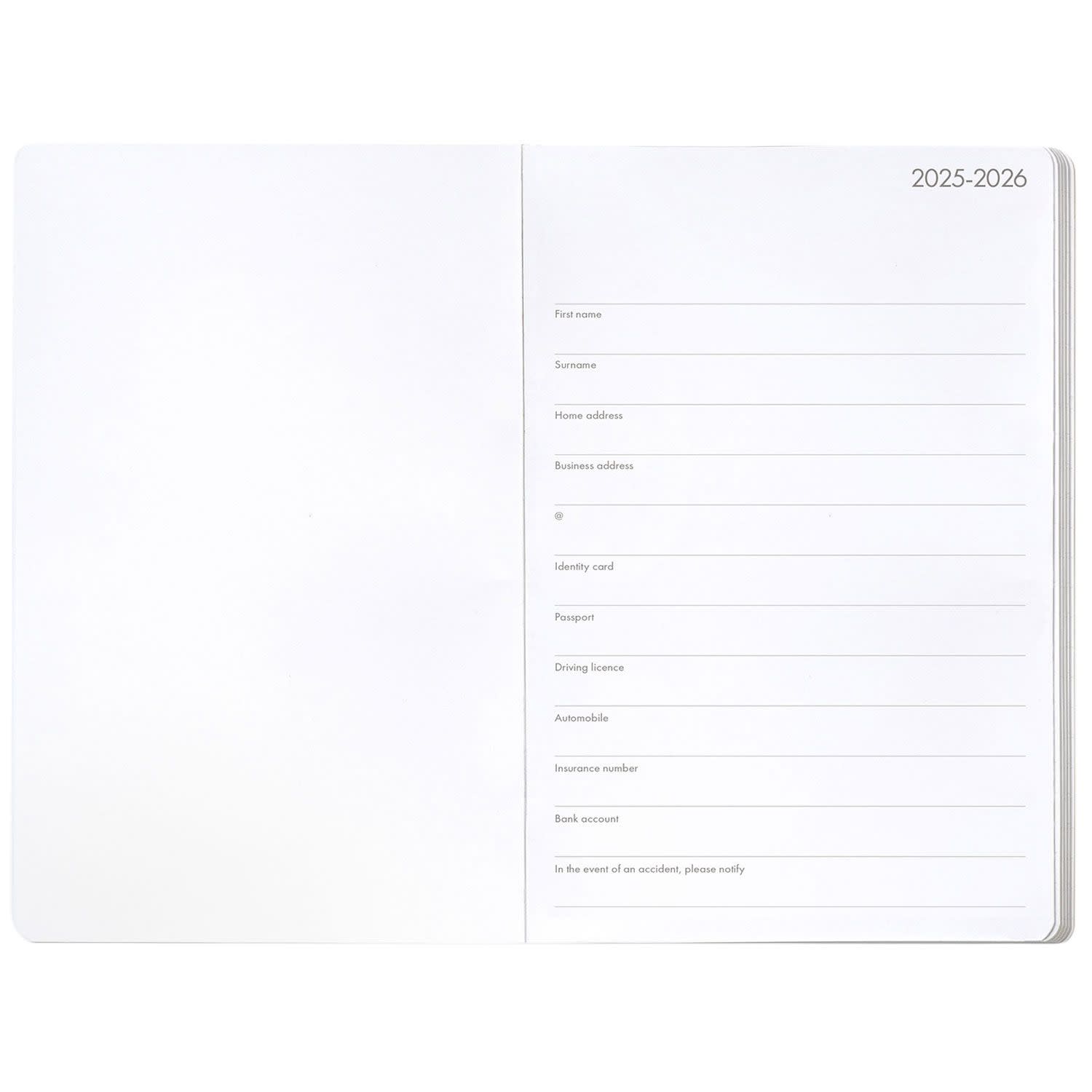 Εικόνα 2 του Legami 2025-2026 Ακαδημαϊκό Ημερολόγιο Εβδομαδιαίο Travel Sticker Medium