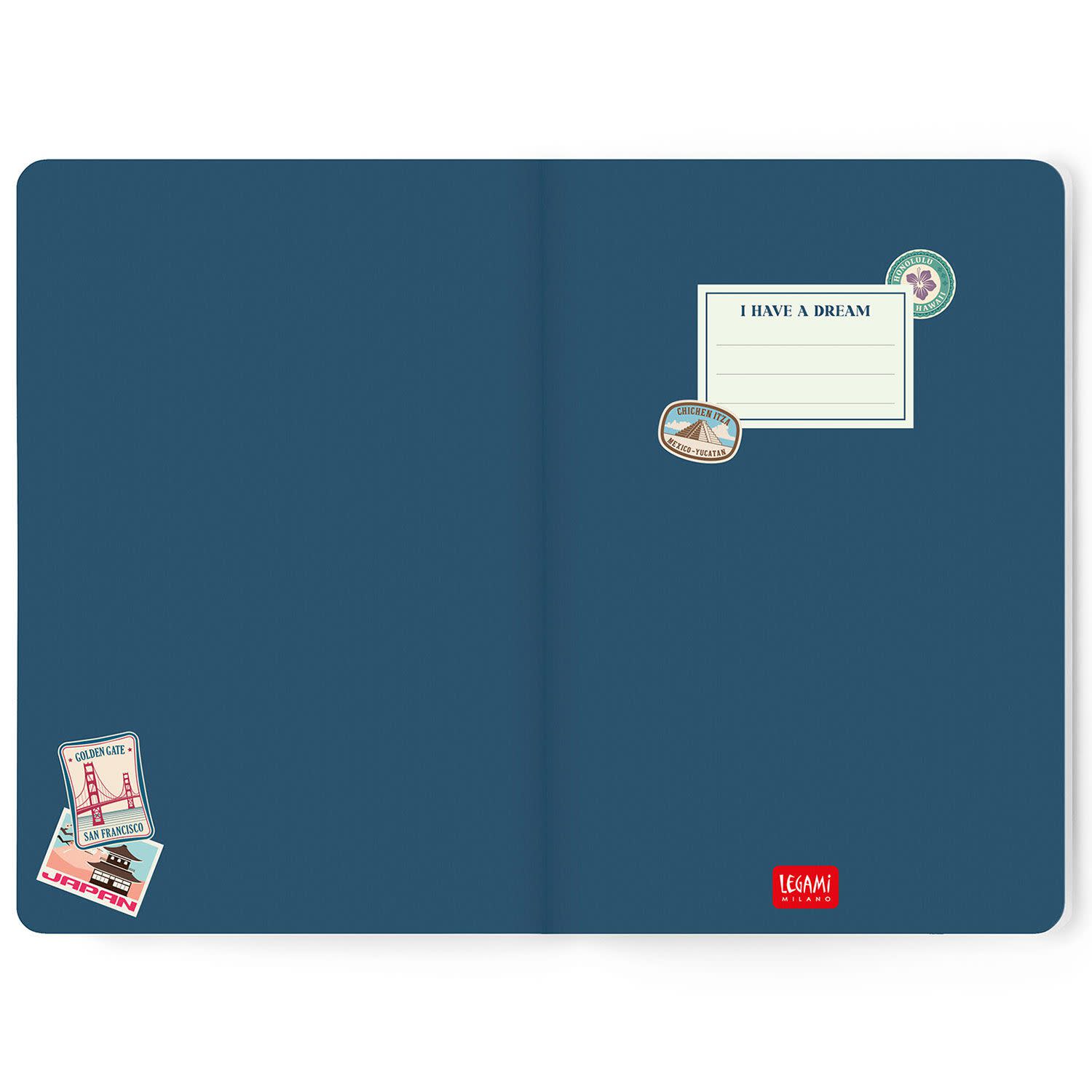 Εικόνα 5 του Legami 2025-2026 Ακαδημαϊκό Ημερολόγιο Εβδομαδιαίο Travel Sticker Medium