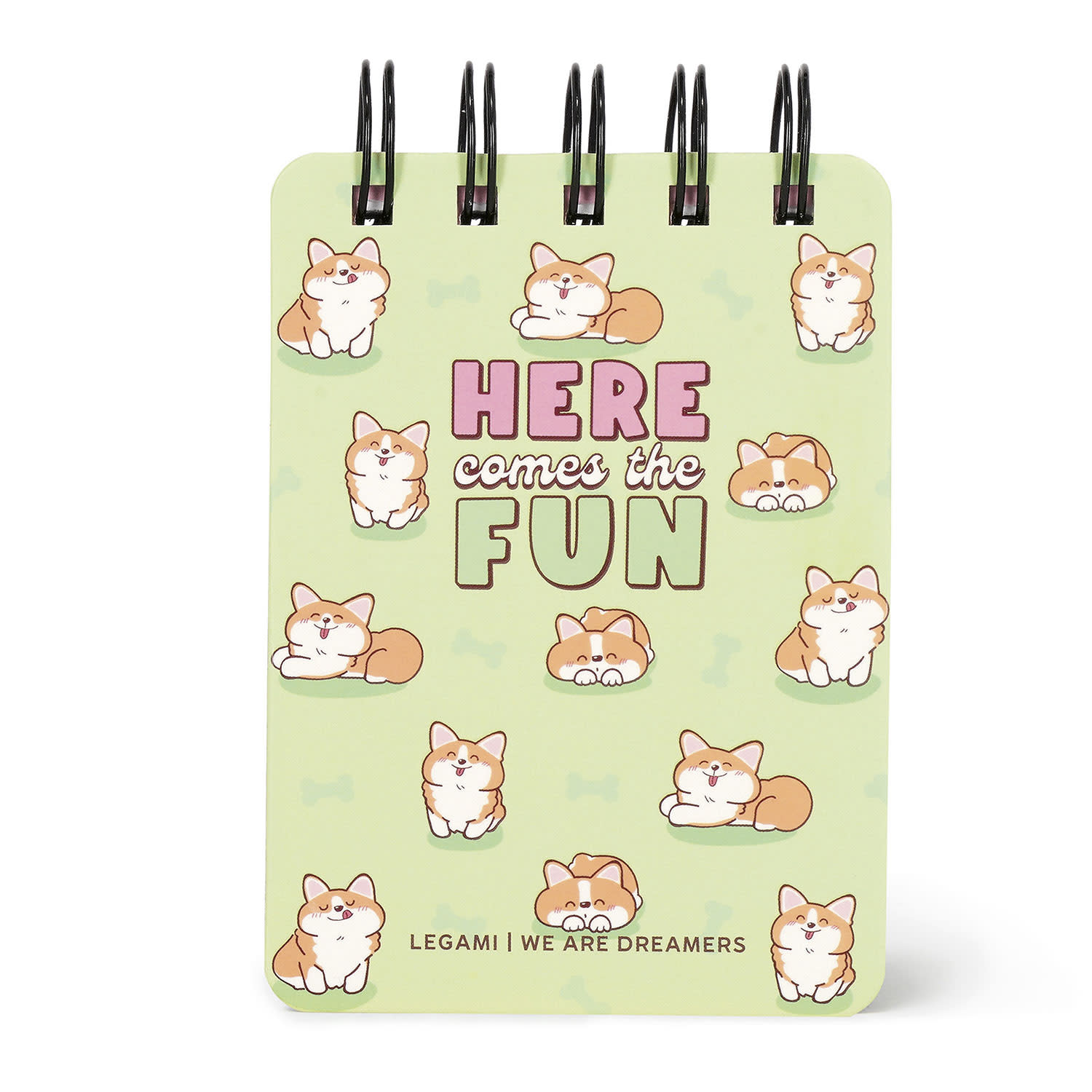 Εικόνα 1 του Legami Σημειωματάριο Σπιράλ Corgi Mini