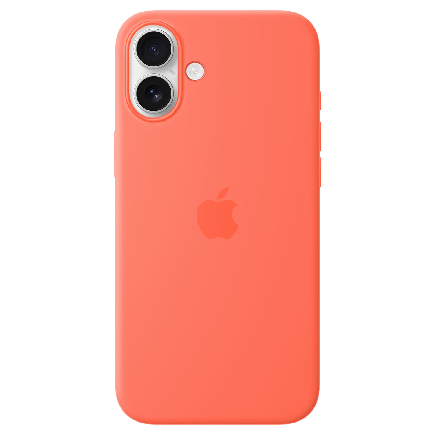Apple iPhone 16 Silicone Case MSafe Tangerine