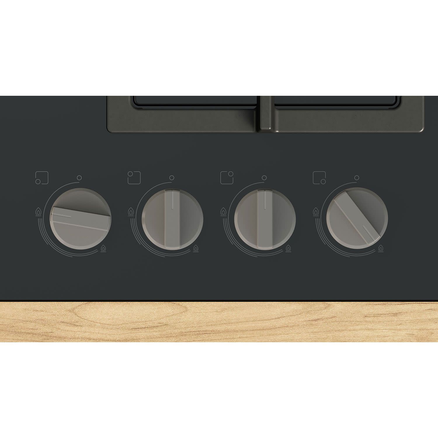 Εικόνα 2 του Bosch PNK6B6K40 Εστίες Αερίου