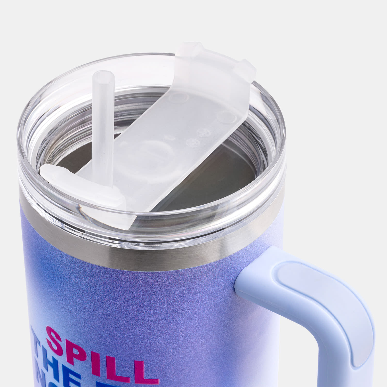 Εικόνα 2 του Sentio Παγουρι Με Καλαμακι Fipster Spill The Tea