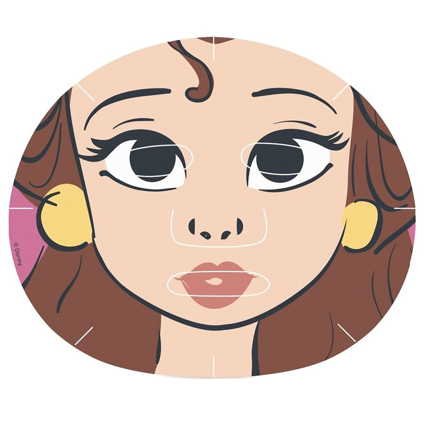 Εικόνα 2 του Mad Beauty Disney Princess Ενυδατική Μάσκα Προσώπου Belle