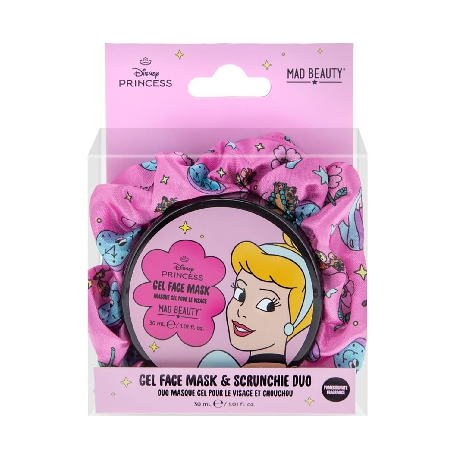 Κάνε κλικ για να δεις την εικόνα 1 του Mad Beauty Disney Princess Μάσκα Προσώπου Gel & Scrunchie Cinderella