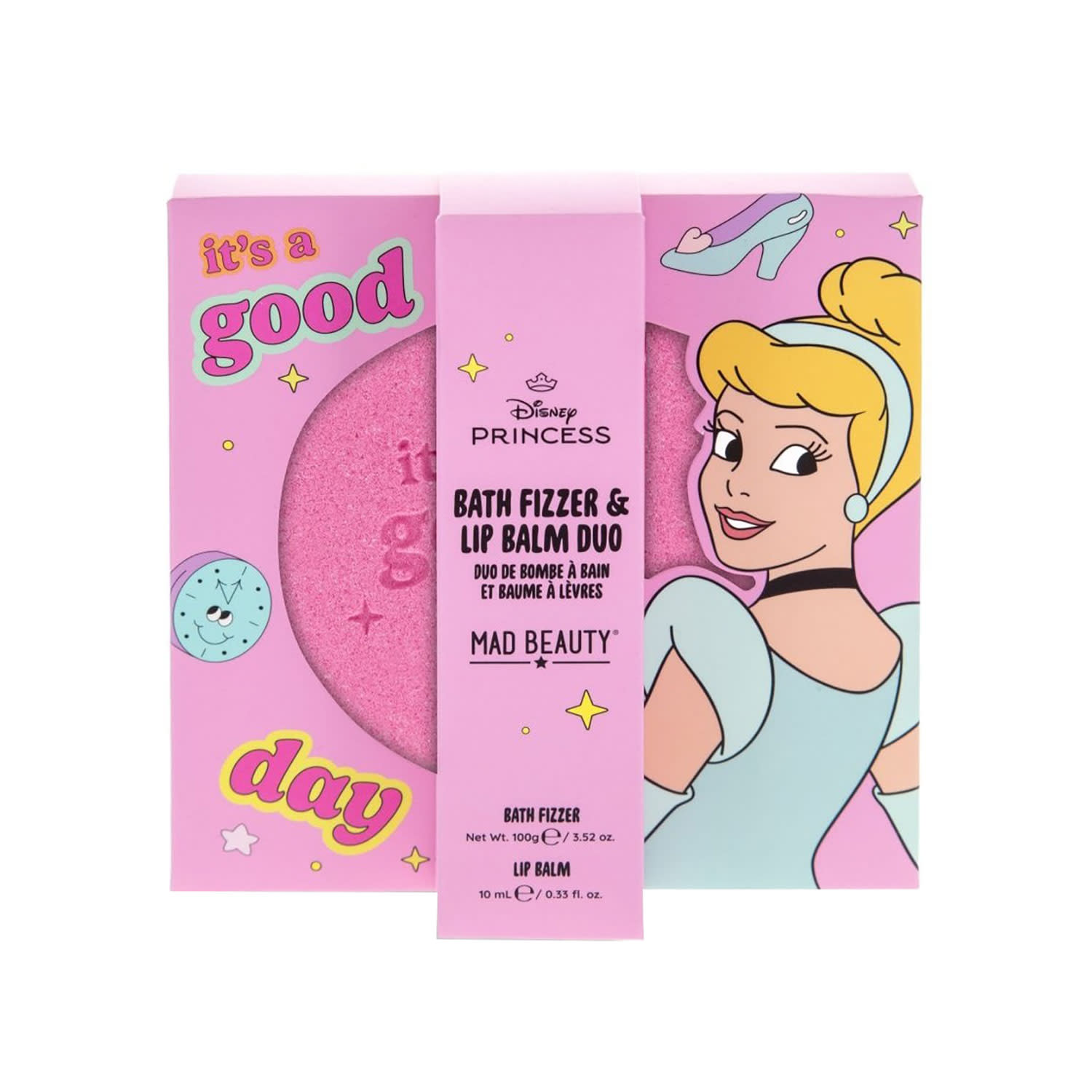Εικόνα 1 του Mad Beauty Disney Princess Bath Fizzer & Lip Balm Cinderella