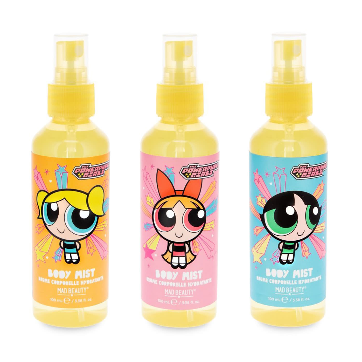 Εικόνα 2 του Mad Beauty Powerpuff Girls Body Mist 3τμχ