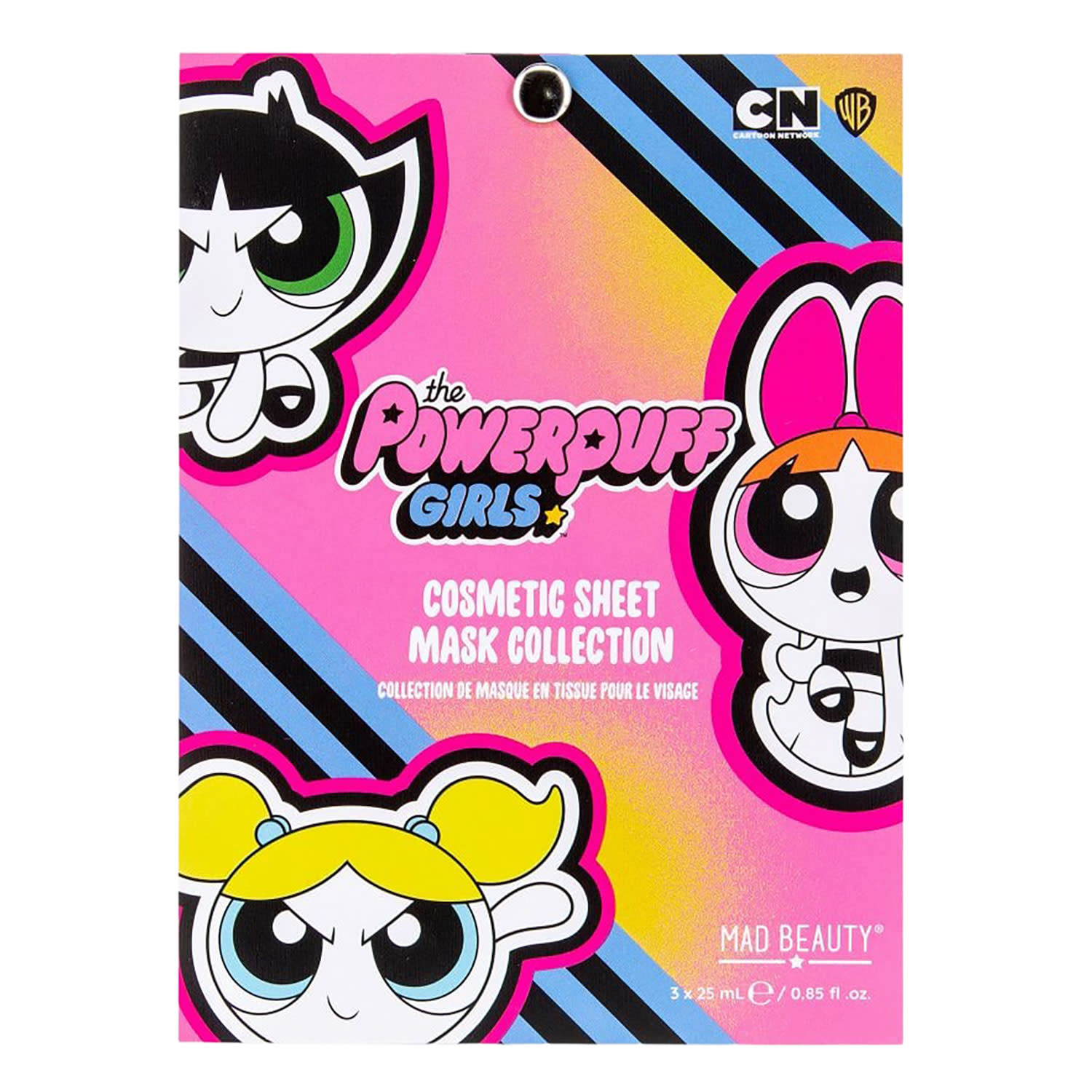 Εικόνα 2 του Mad Beauty Powerpuff Girls Σετ Ενυδατικές Μάσκες Προσώπου