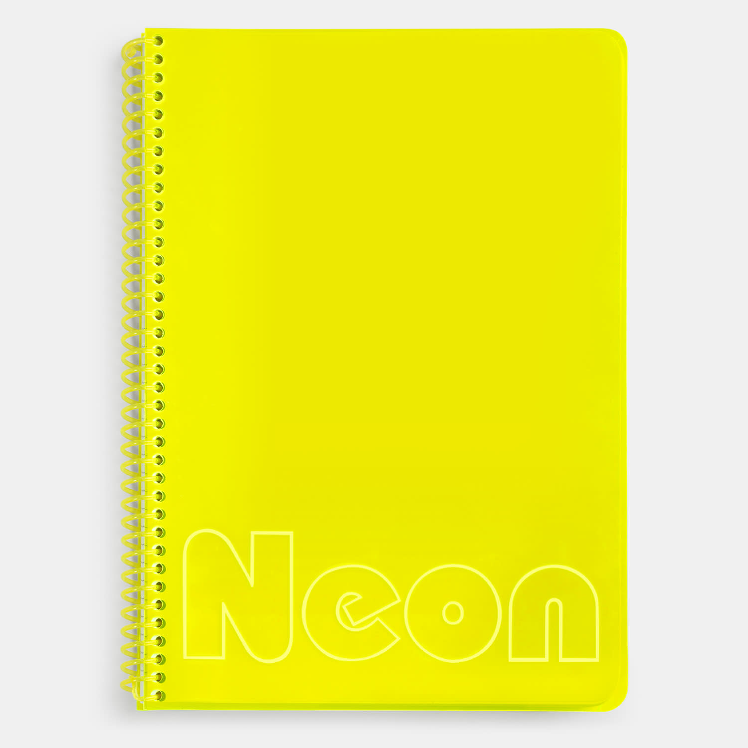 Εικόνα 1 του Sentio Τετράδιο Σπιράλ Α4 Neon Κίτρινο 80 φύλλων