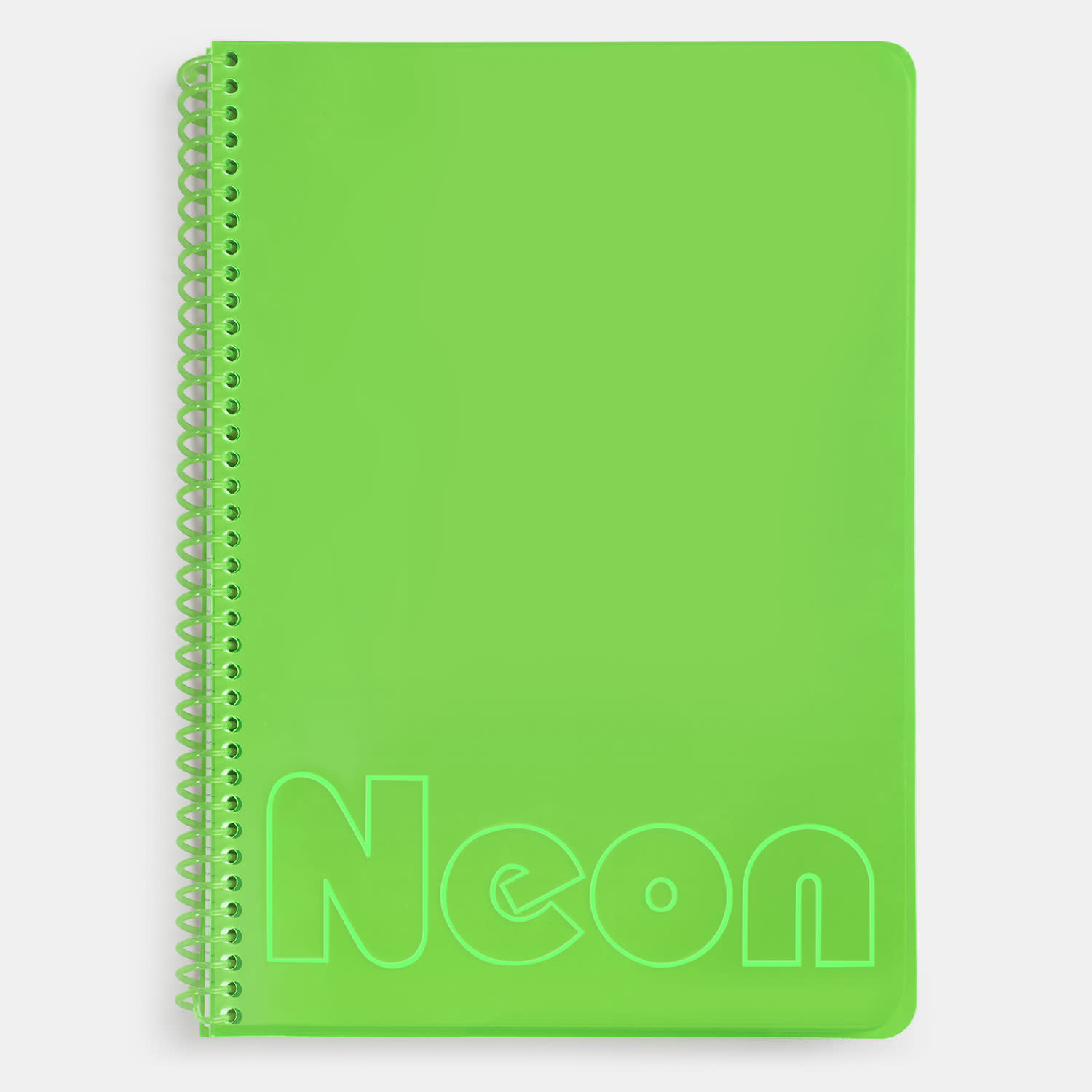 Εικόνα 1 του Sentio Τετράδιο Σπιράλ Α4 Neon Πράσινο 80 φύλλων