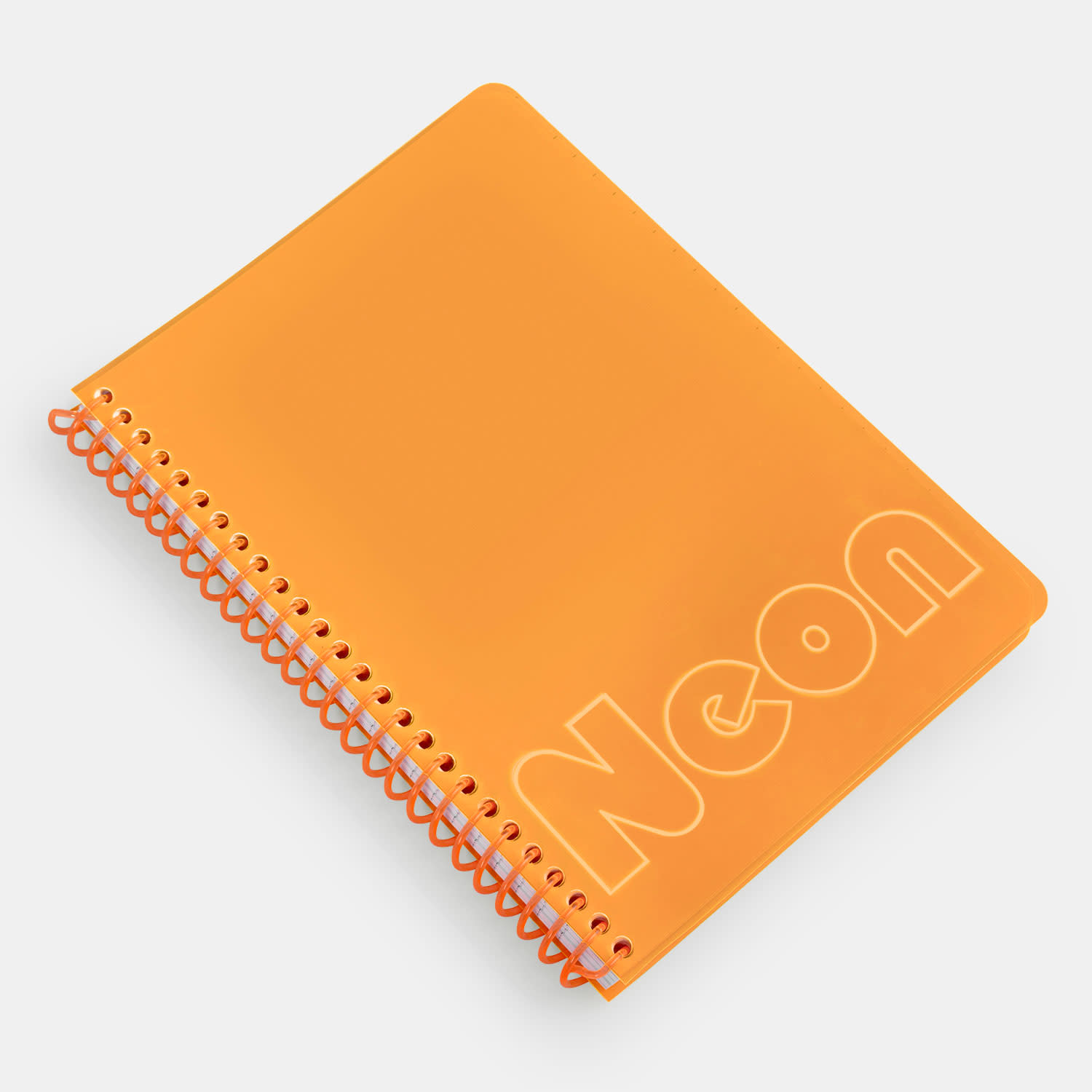 Εικόνα 3 του Sentio Τετράδιο Σπιράλ Α5 Neon Πορτοκαλί 80 φύλλων