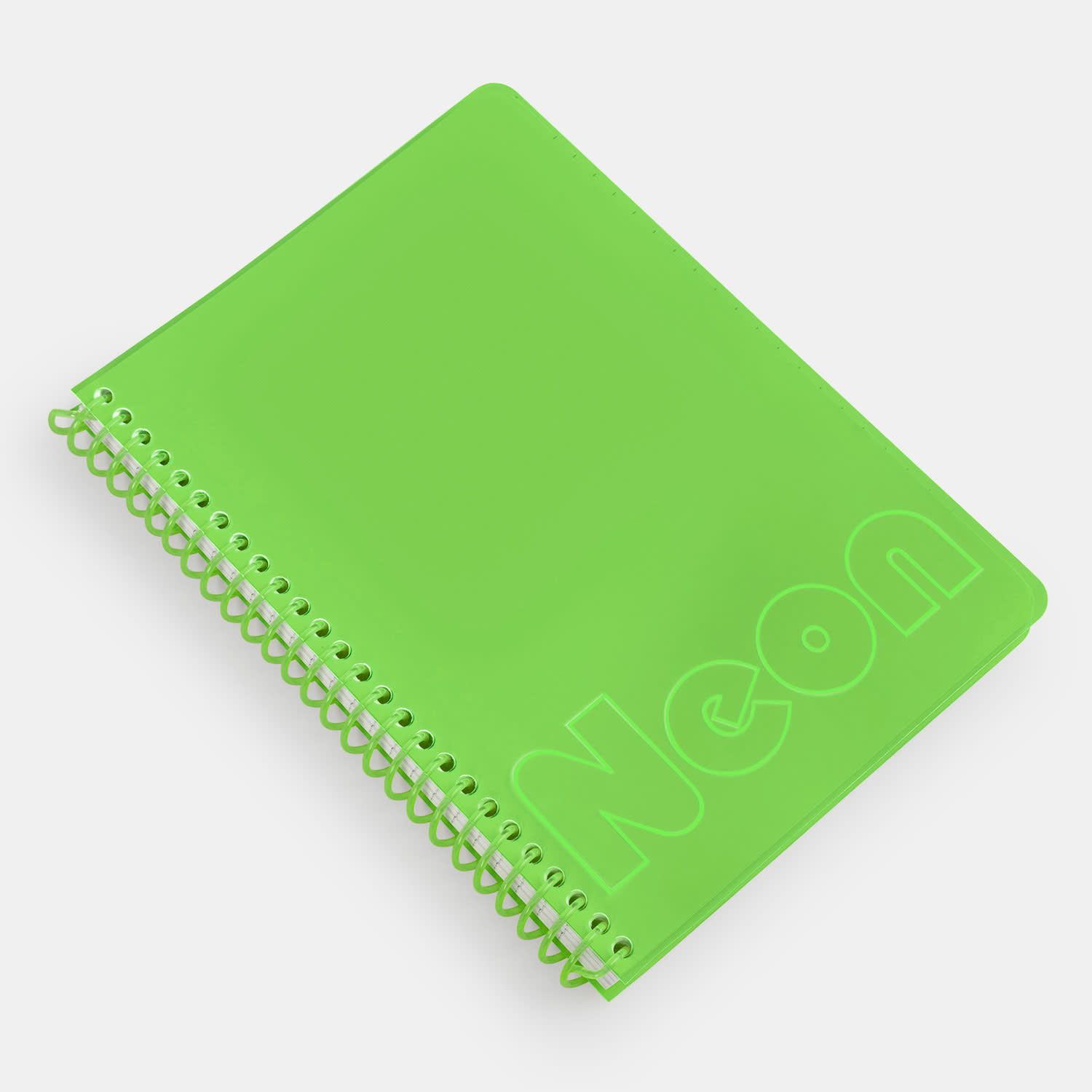 Εικόνα 3 του Sentio Τετράδιο Σπιράλ Α5 Neon Πράσινο 80 φύλλων