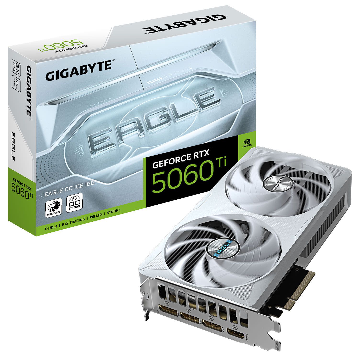 Εικόνα 1 του Gigabyte VGA GeForce RTX 5060 Ti Eagle Ice OC 16 GB
