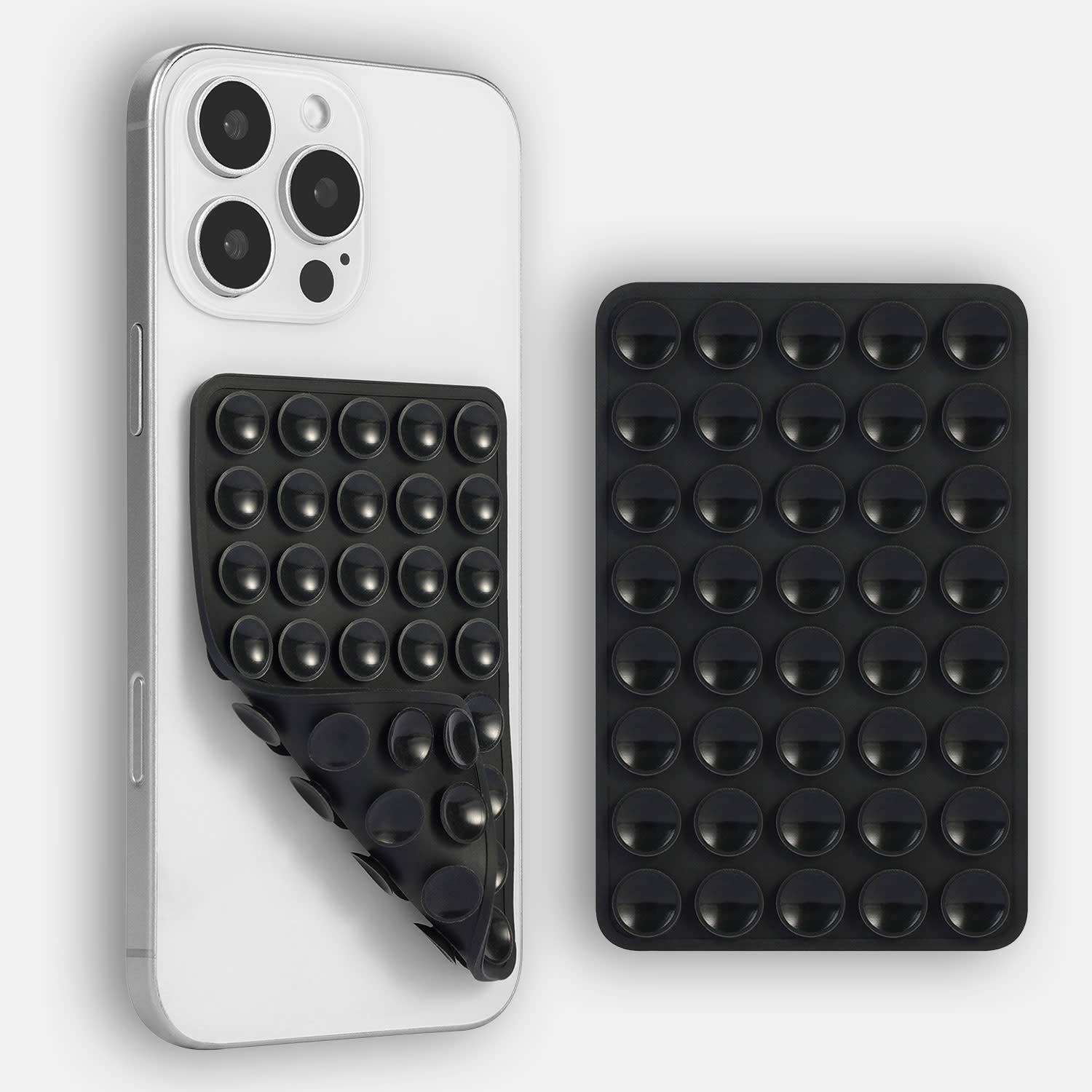 Εικόνα 2 του Sentio Βεντούζα Σιλικόνης για Κινητό Μαύρο