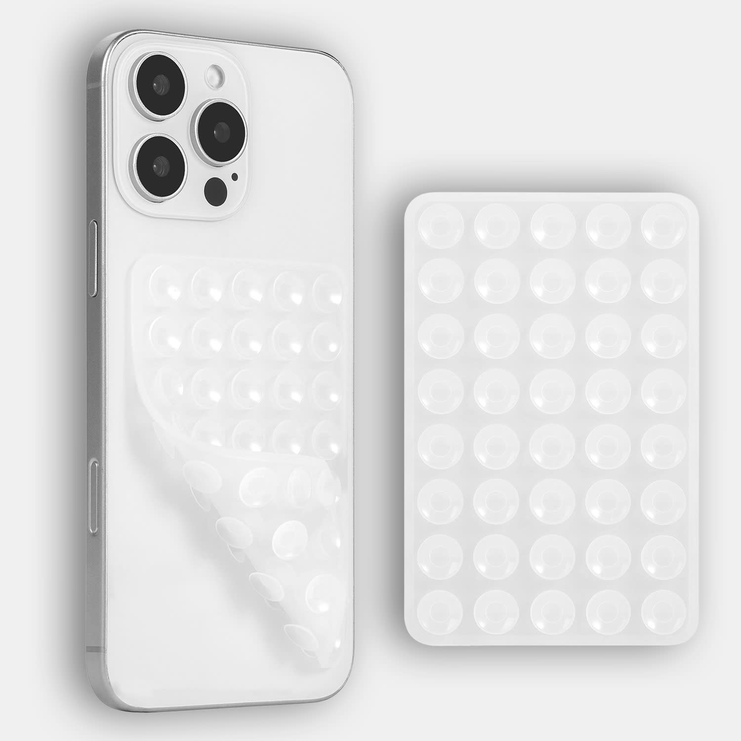 Εικόνα 2 του Sentio Βεντούζα Σιλικόνης για Κινητό Διάφανο